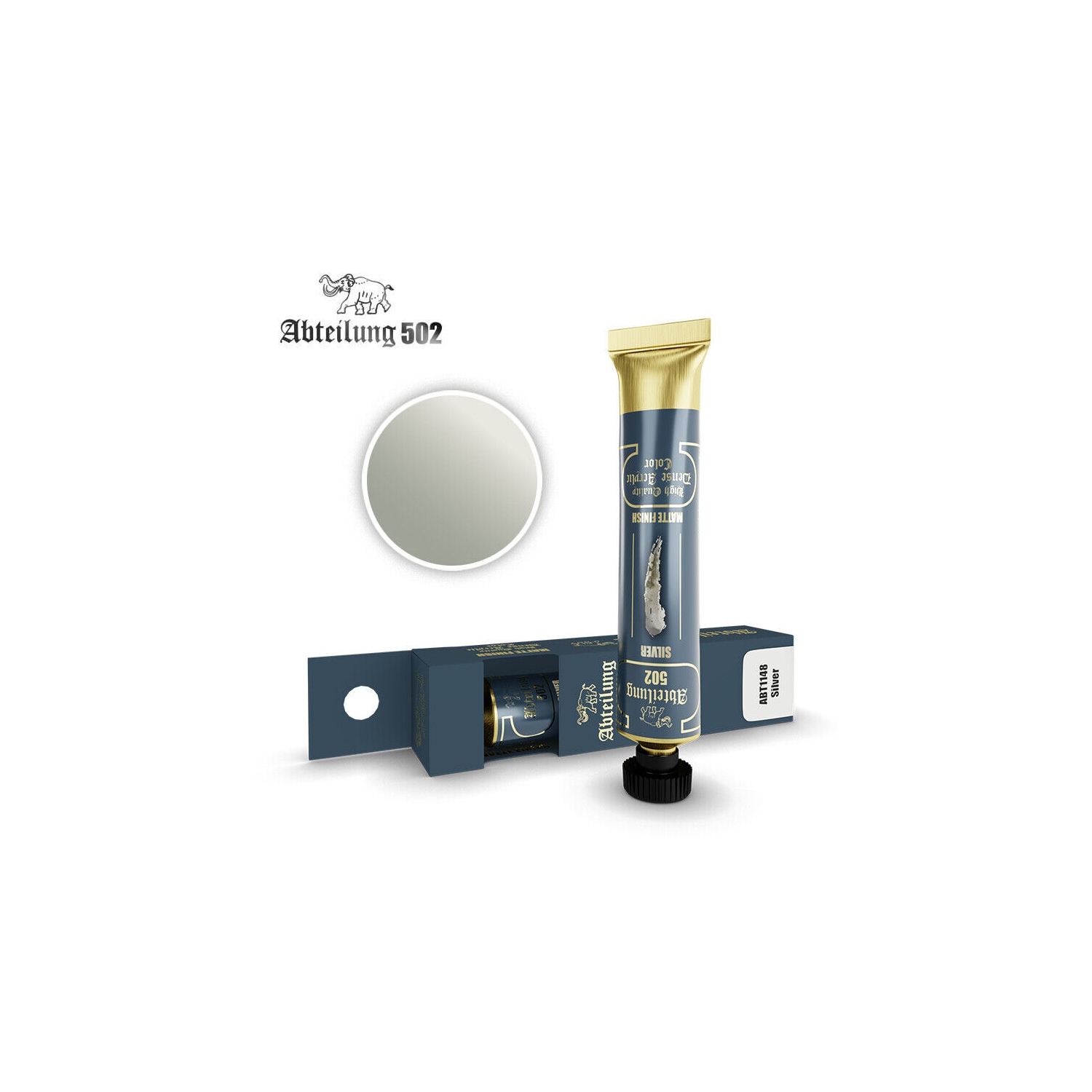 Peinture acrylique Abteilung ABT1148 argenté