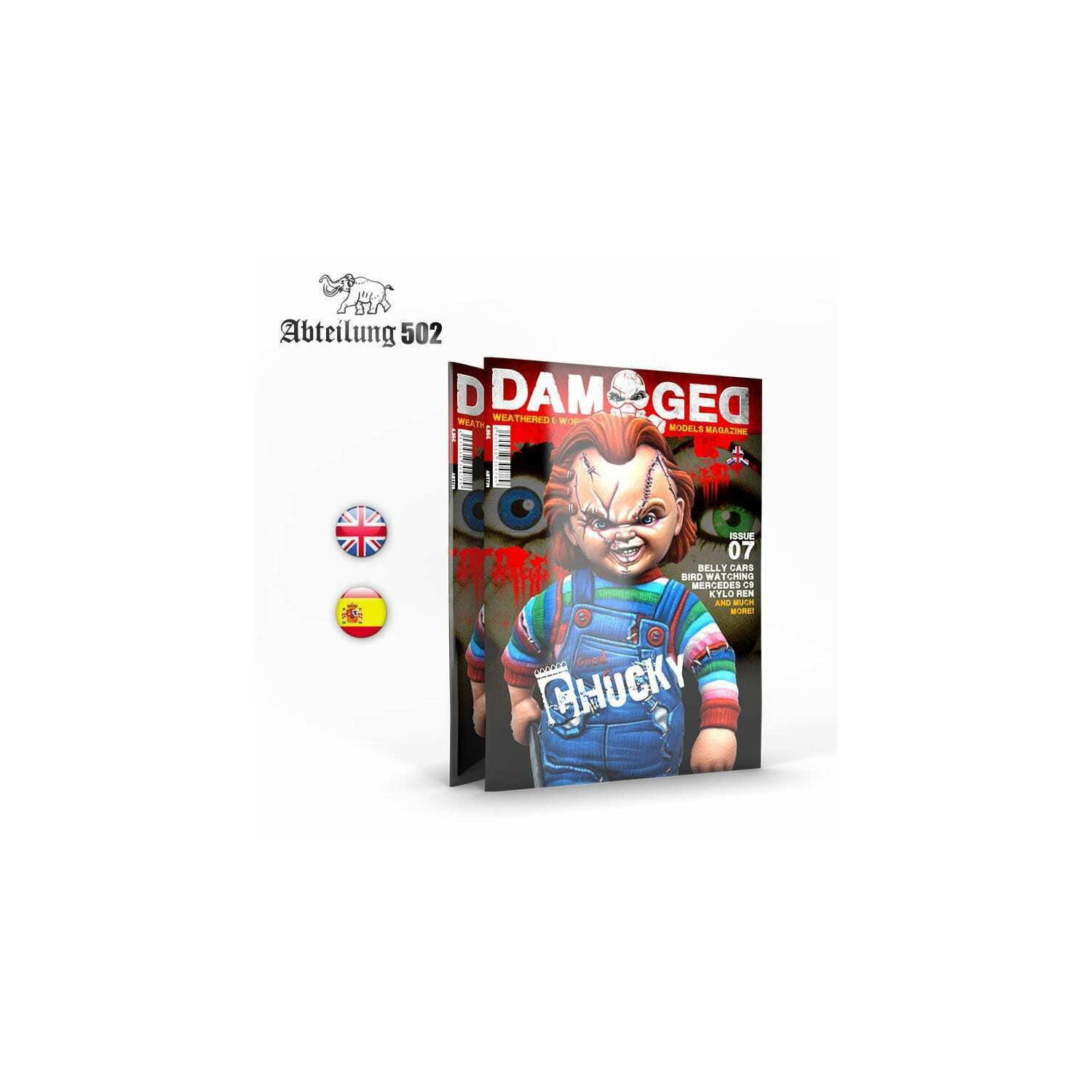 Abteilung502 DAMAGED, Modeles usés et vieillis Magazine - 07 Nouveau