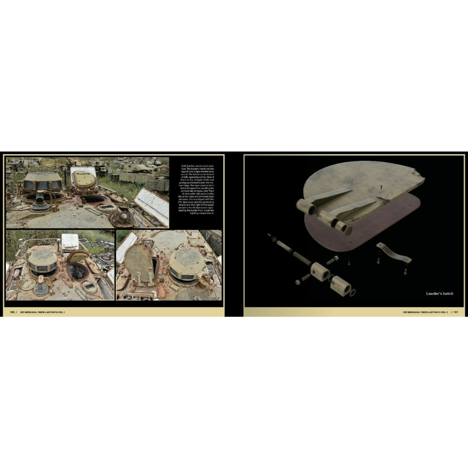 Abteilung502 LEUR DERNIER CHEMIN IDF Tank Wrecks Merkava MK 1 et 2 Nouveau