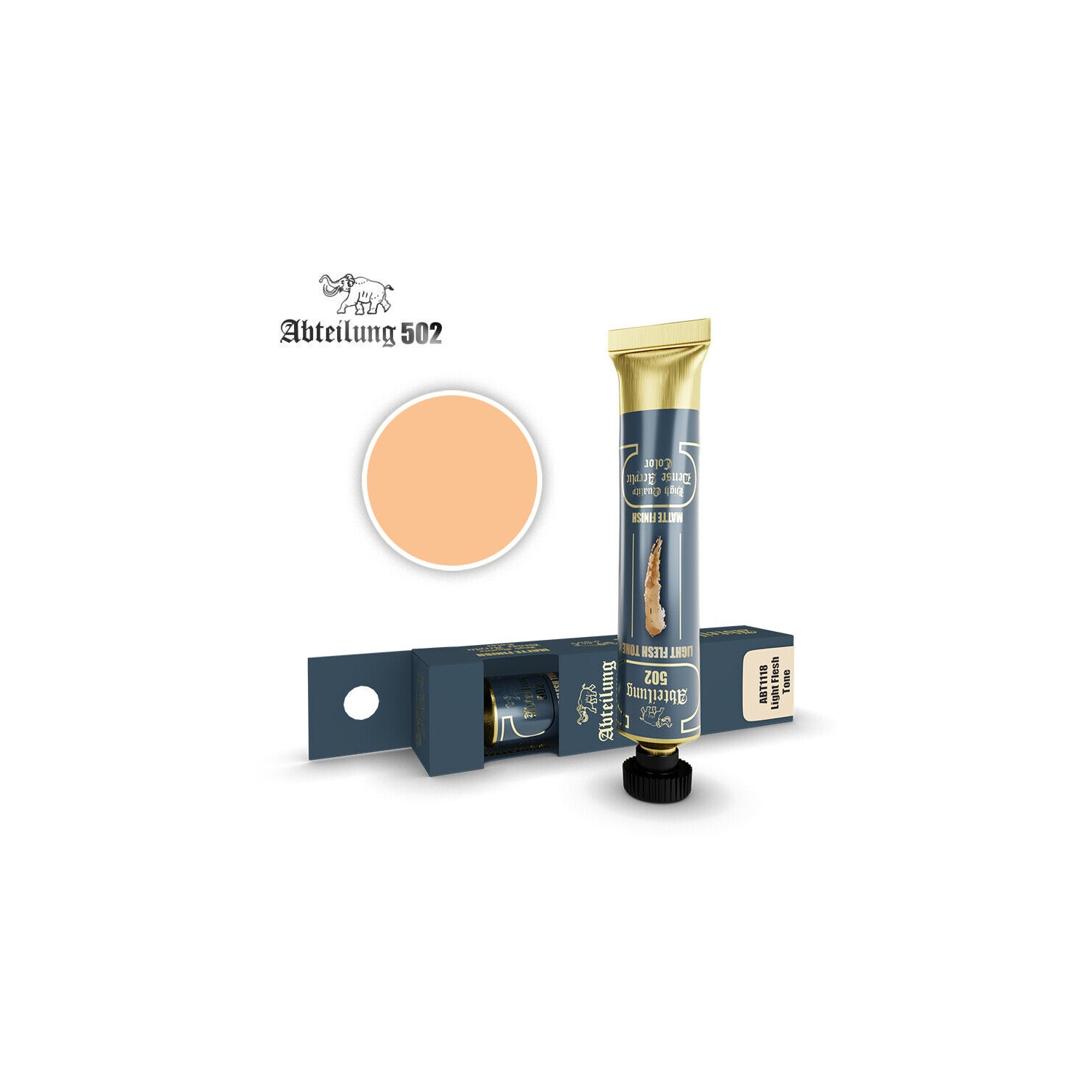 Peinture acrylique Abteilung ABT1118 teinte pâle de chair