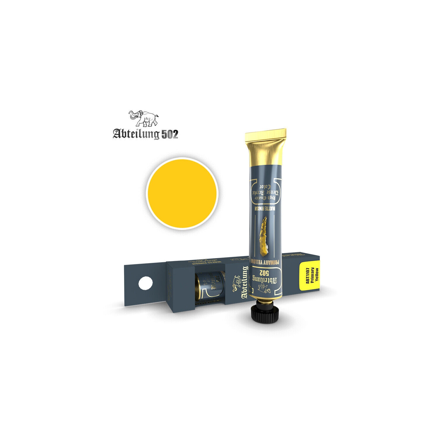 Peinture acrylique Abteilung ABT1107 jaune primaire