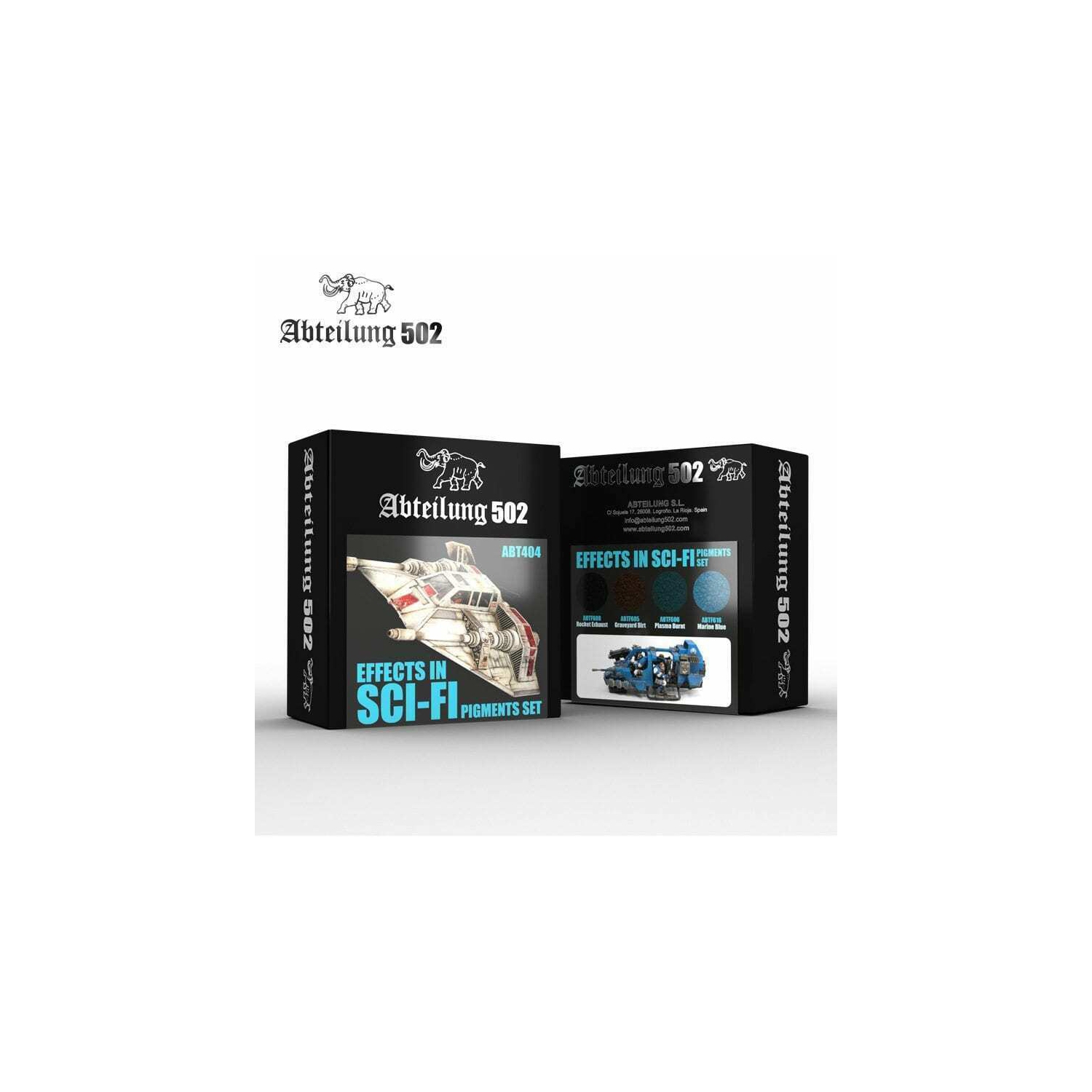 Abteilung502 Effets en science-fiction - Pigment Set New