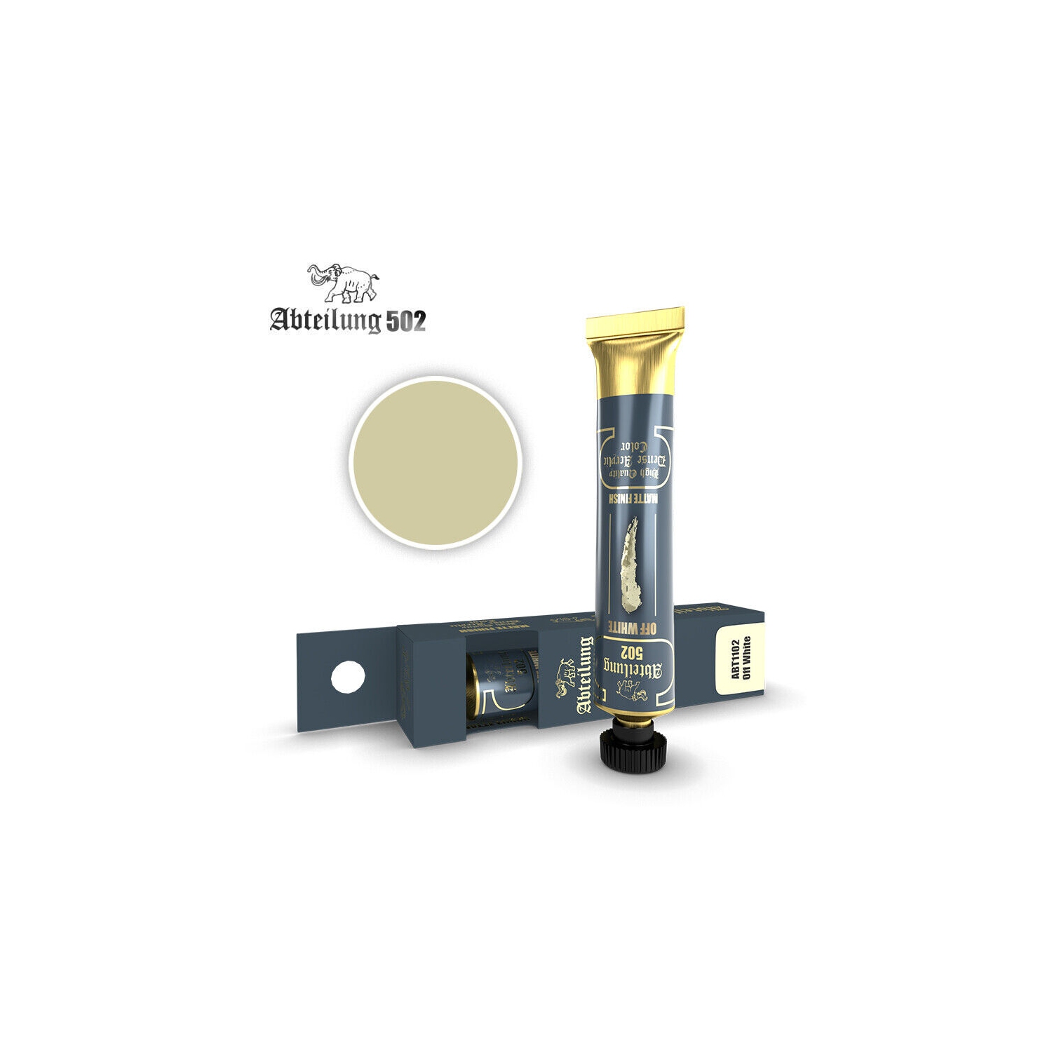 Peinture acrylique Abteilung ABT1102 blanc cassé