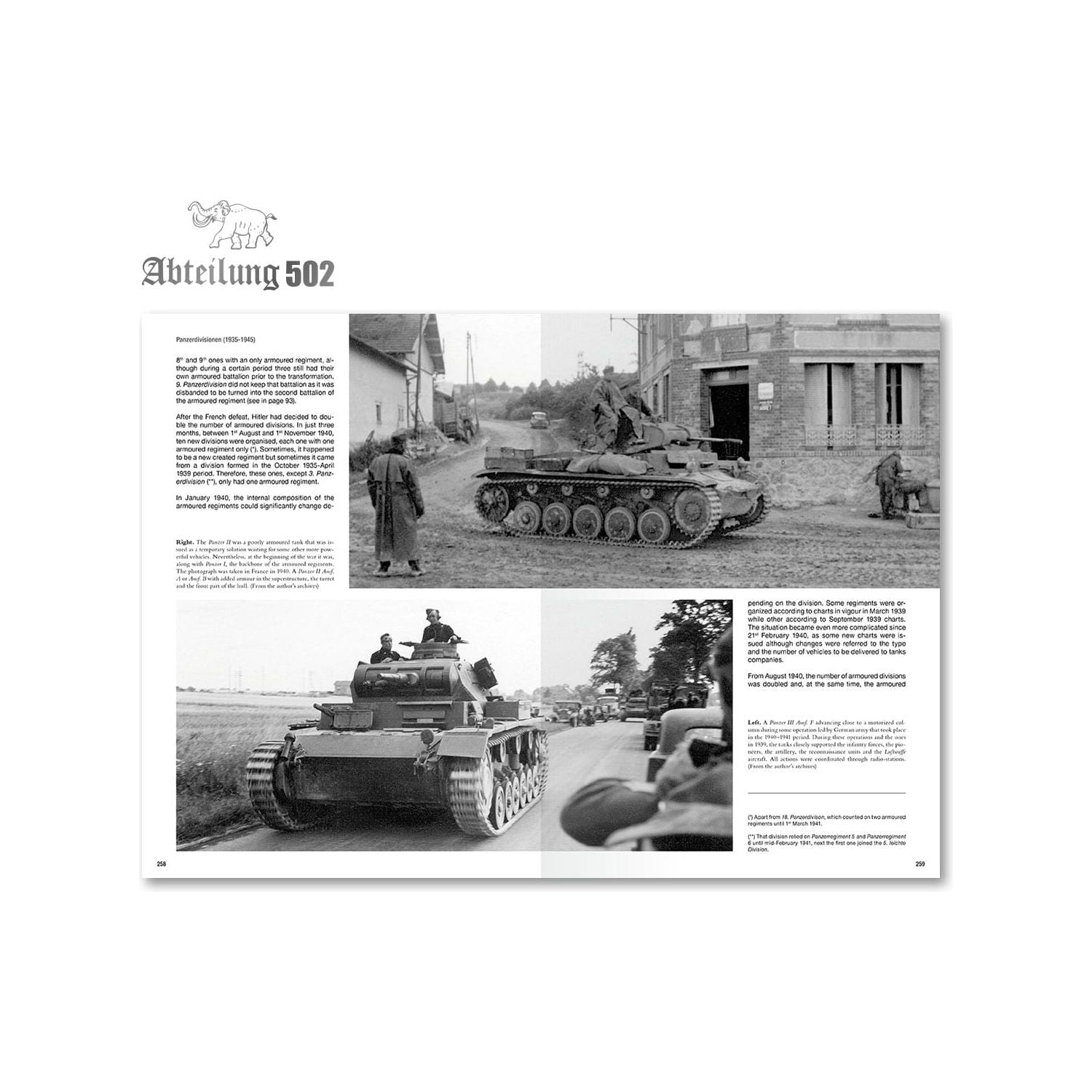Abteilung502 PANZERDIVISIONEN