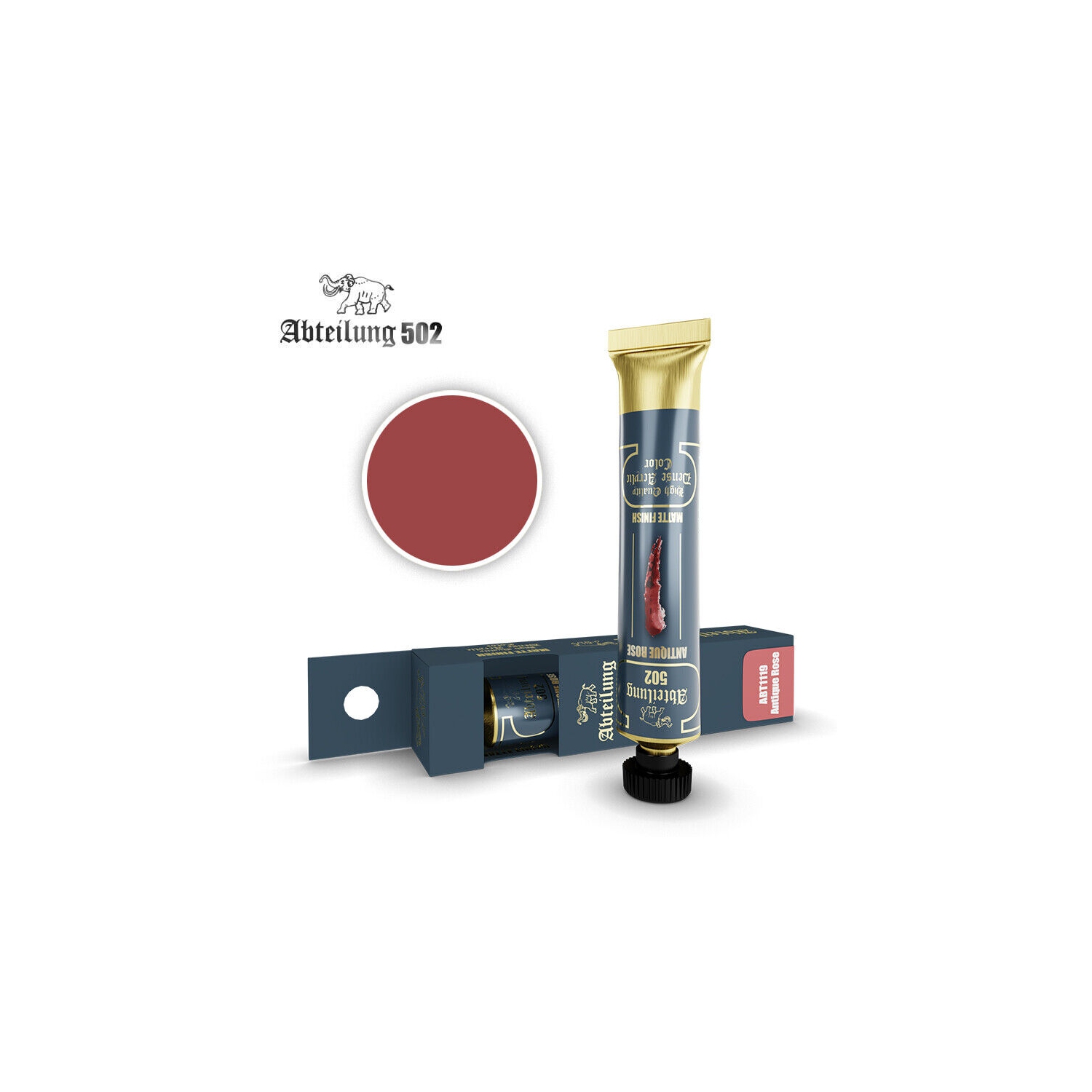 Peinture acrylique Abteilung ABT1119 Rose antique