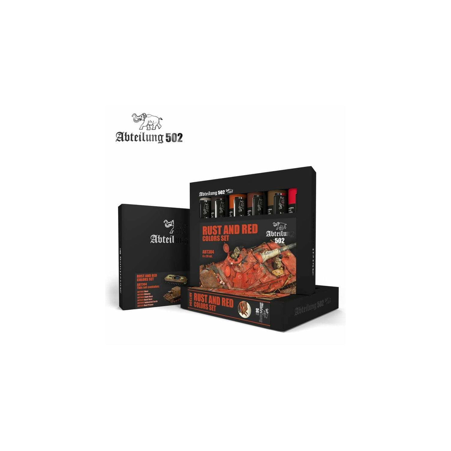 Abteilung502 Rouille et couleurs rouges Nouveau