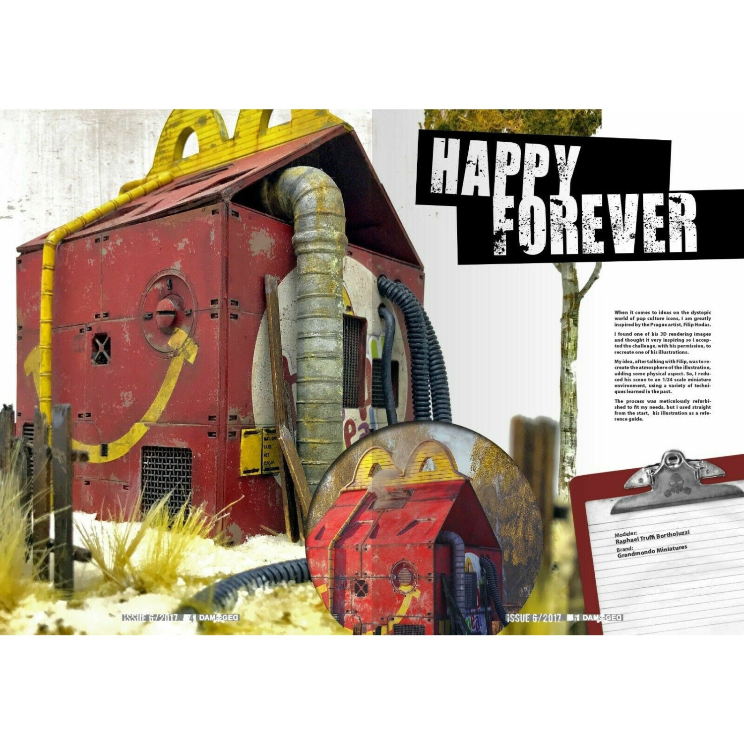 Abteilung502 DAMAGED, Modeles usés et vieillis Magazine - 06 Nouveau