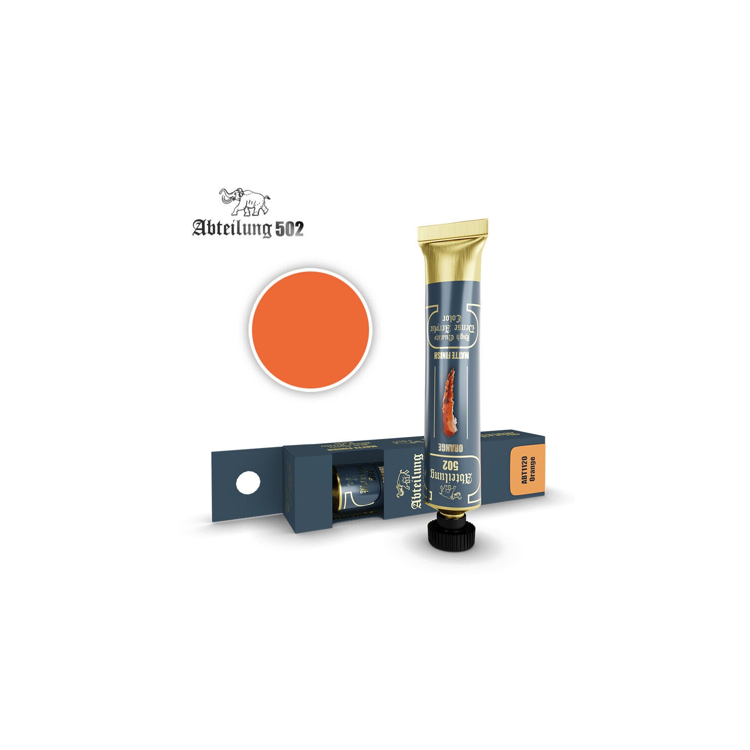 Peinture acrylique Abteilung orange ABT1120