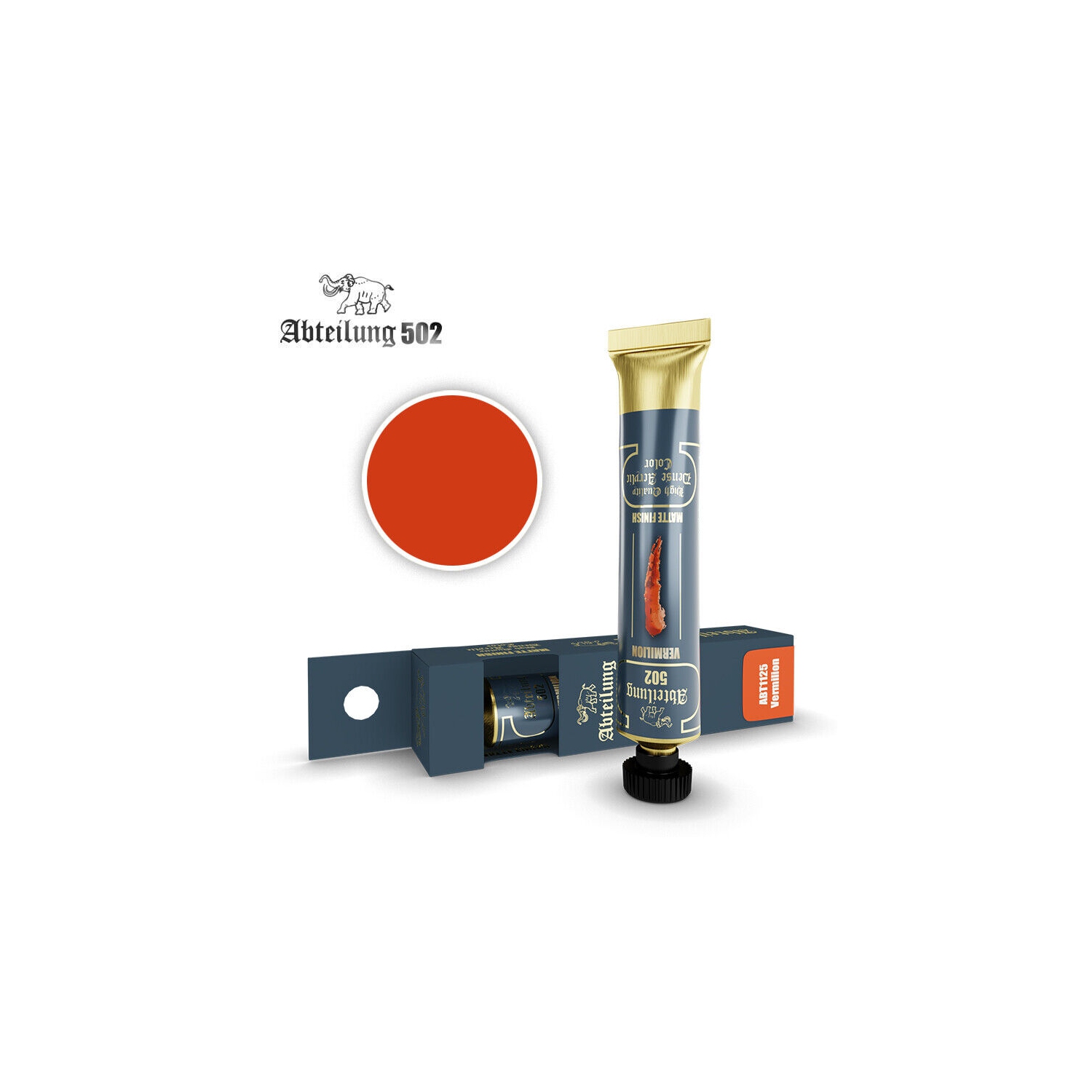 Abteilung Acrylic Paint ABT1125 Vermilion