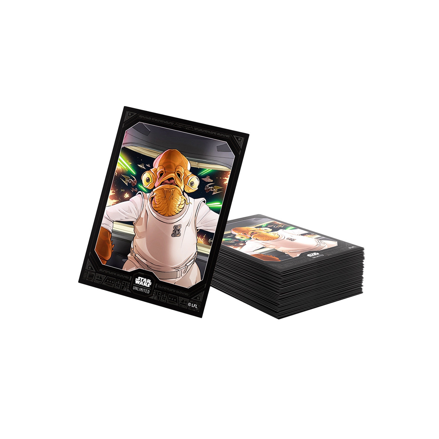 Star Wars: Unlimited Art Sleeves: Admiral Ackbar