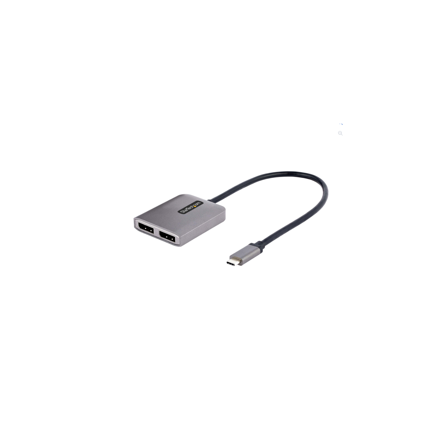 Refurbished StarTech USB-C to Dual DisplayPort 1.4 Adapter (MST14CD122DP) - Space Grey