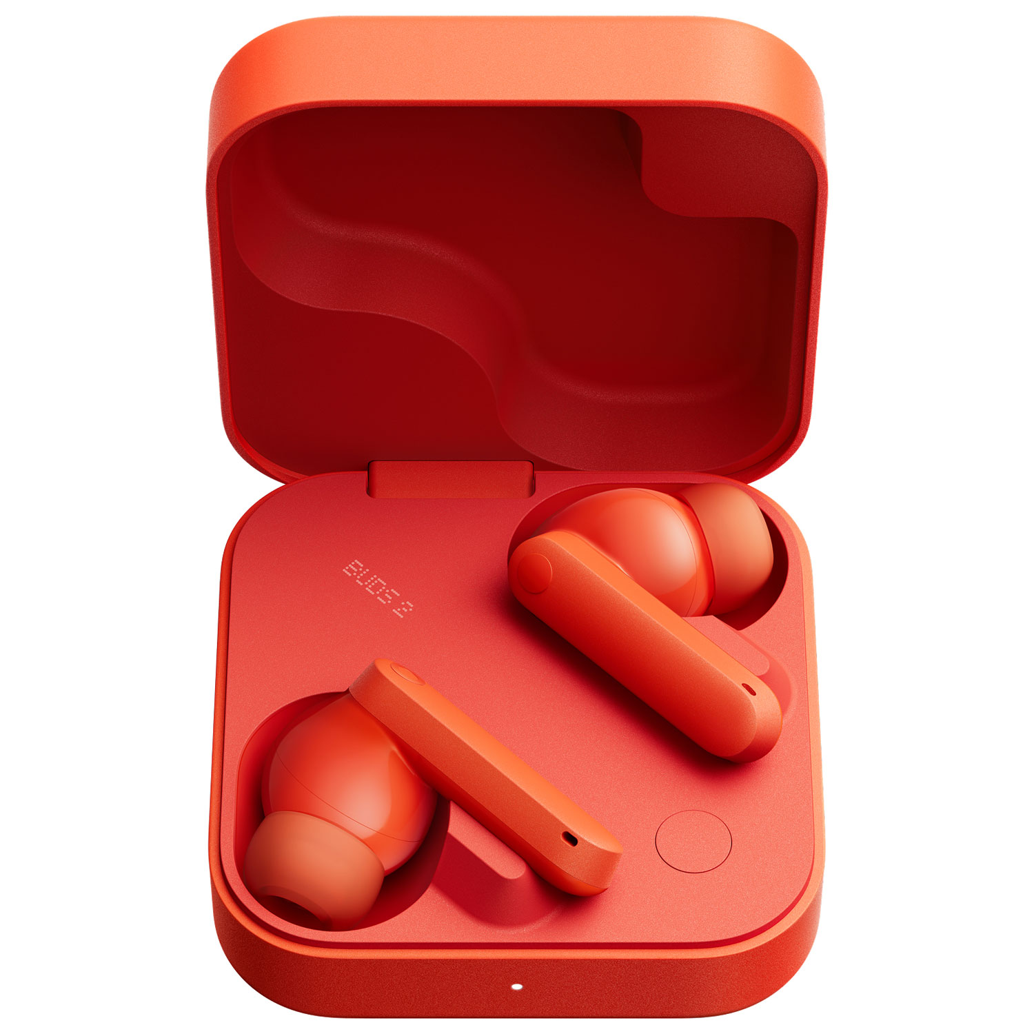 Écouteurs boutons 100 % sans fil à suppression du bruit CMF Buds 2 de Nothing - Orange - Partenaire de détail exclusif