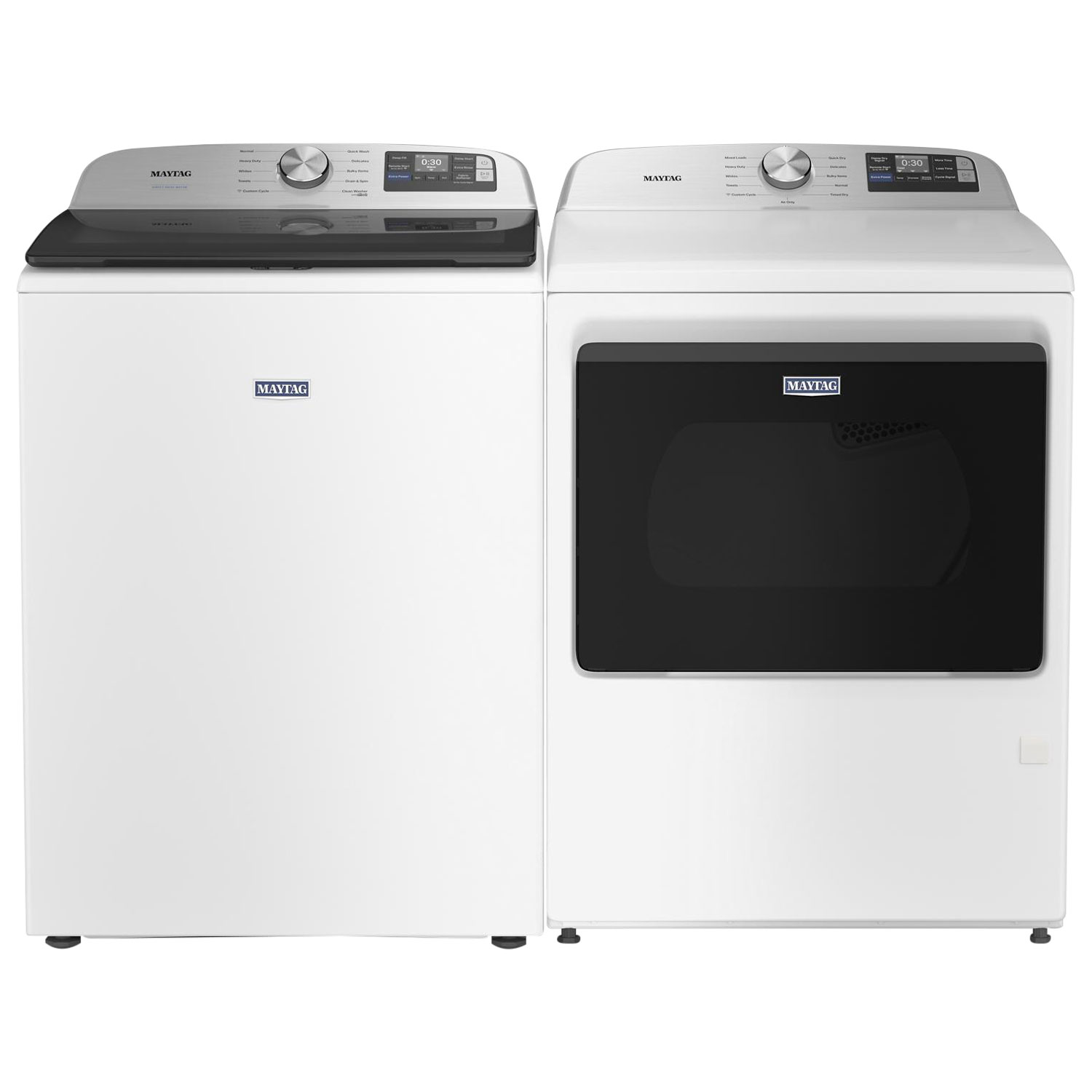 Maytag 7.4 Cu. Ft. Gas Steam Dryer - White