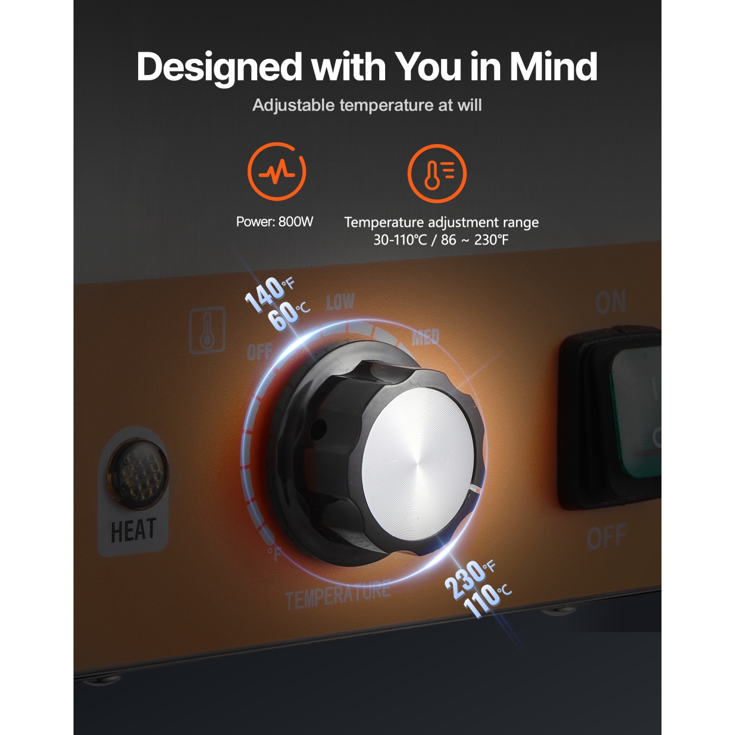 VEVOR 2.4x2 L 86-230℉ Electric Cheese Dispenser with Pumps, Commercial Hot Fudge Warmer,Plastic Double Pumps Dispenser,Temp Adjustable Nacho Cheese