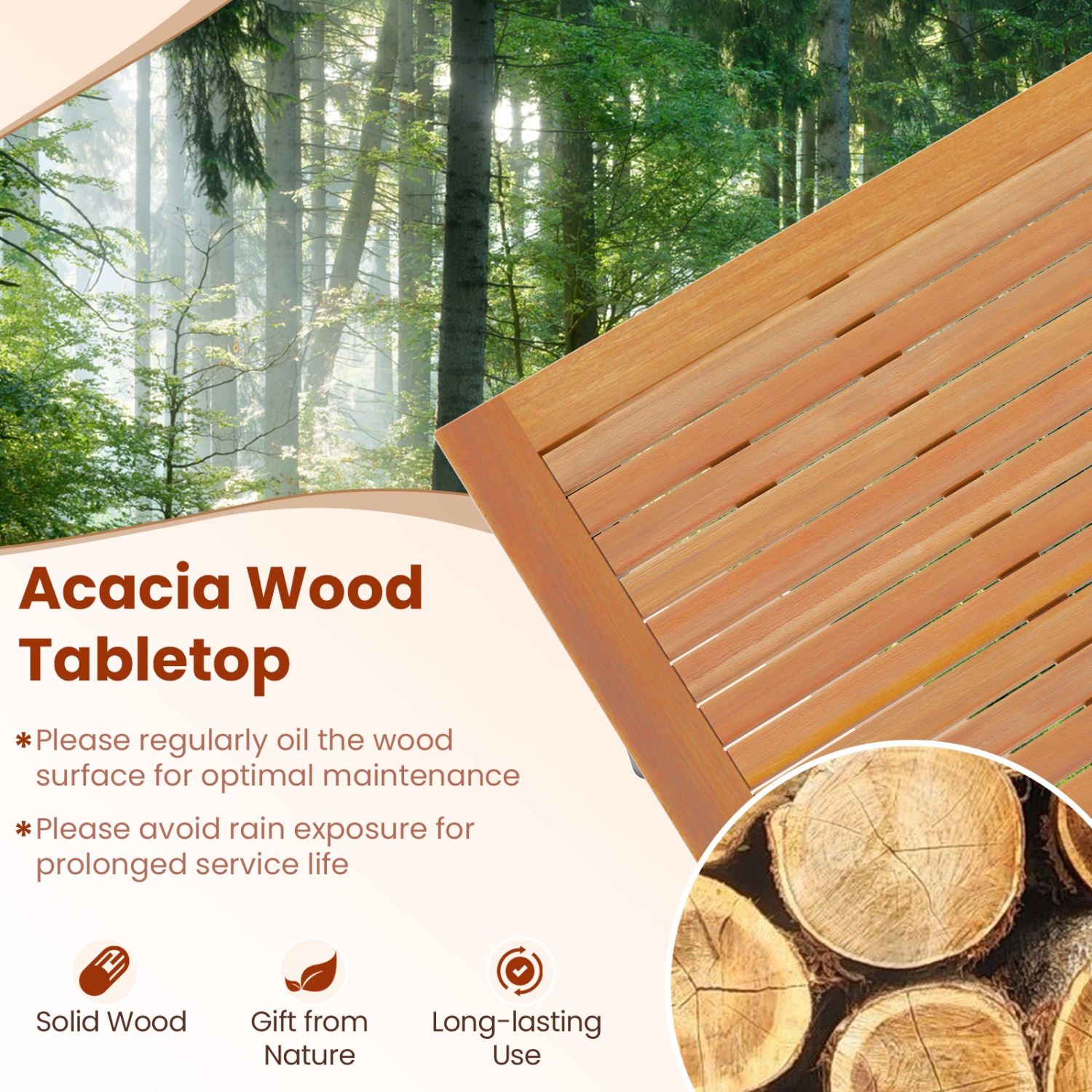 Gymax 9PCS Patio PE Wicker Dining Set w/ Cushions & 1.9'' Umbrella Hole for Deck