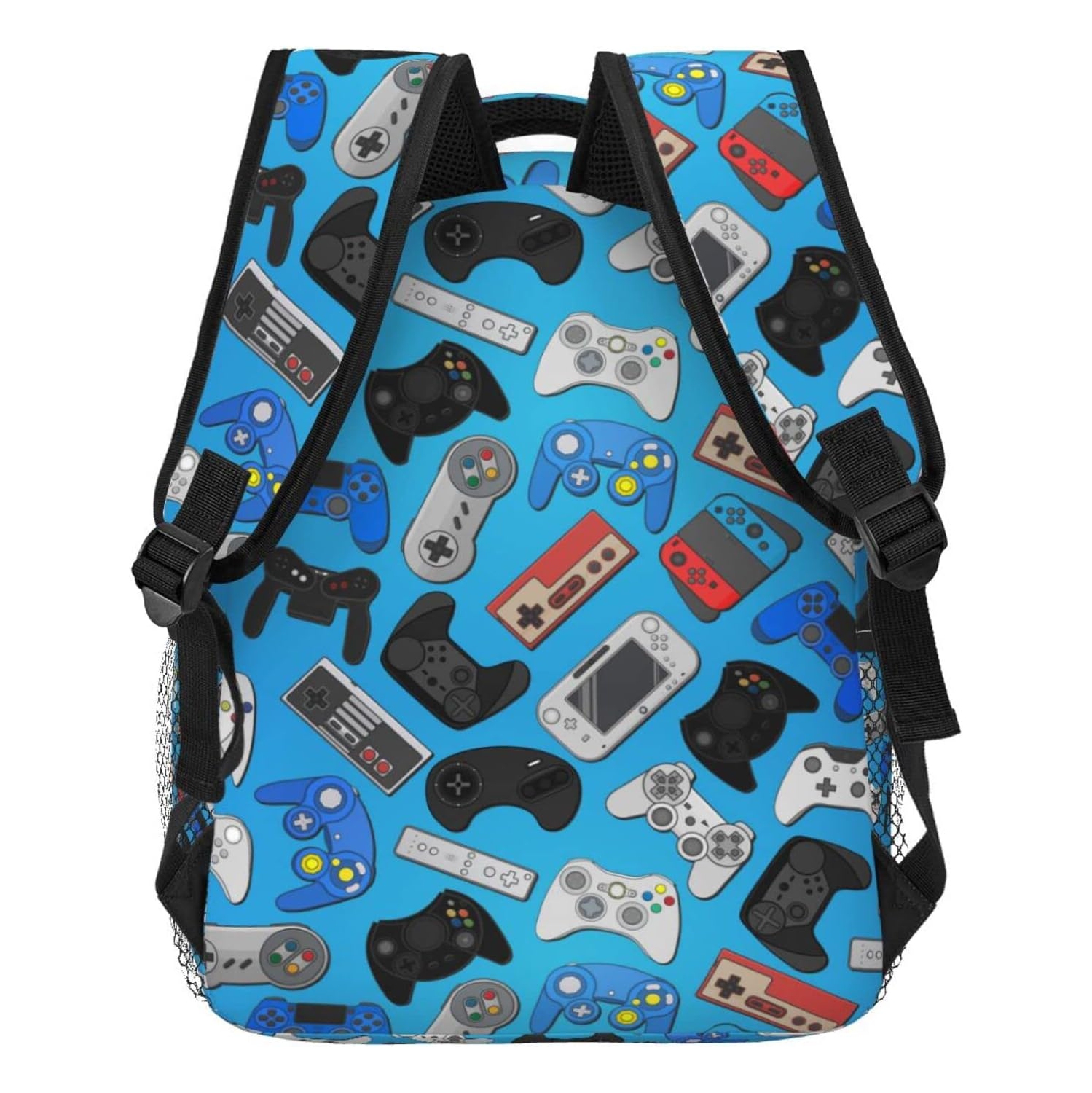 Backpack School Bag For Students Teens Men Women Laptop Backpacks Travel Daypack Bag With Multiple Pockets, Video Game#03, One Size, Daypack Backpacks