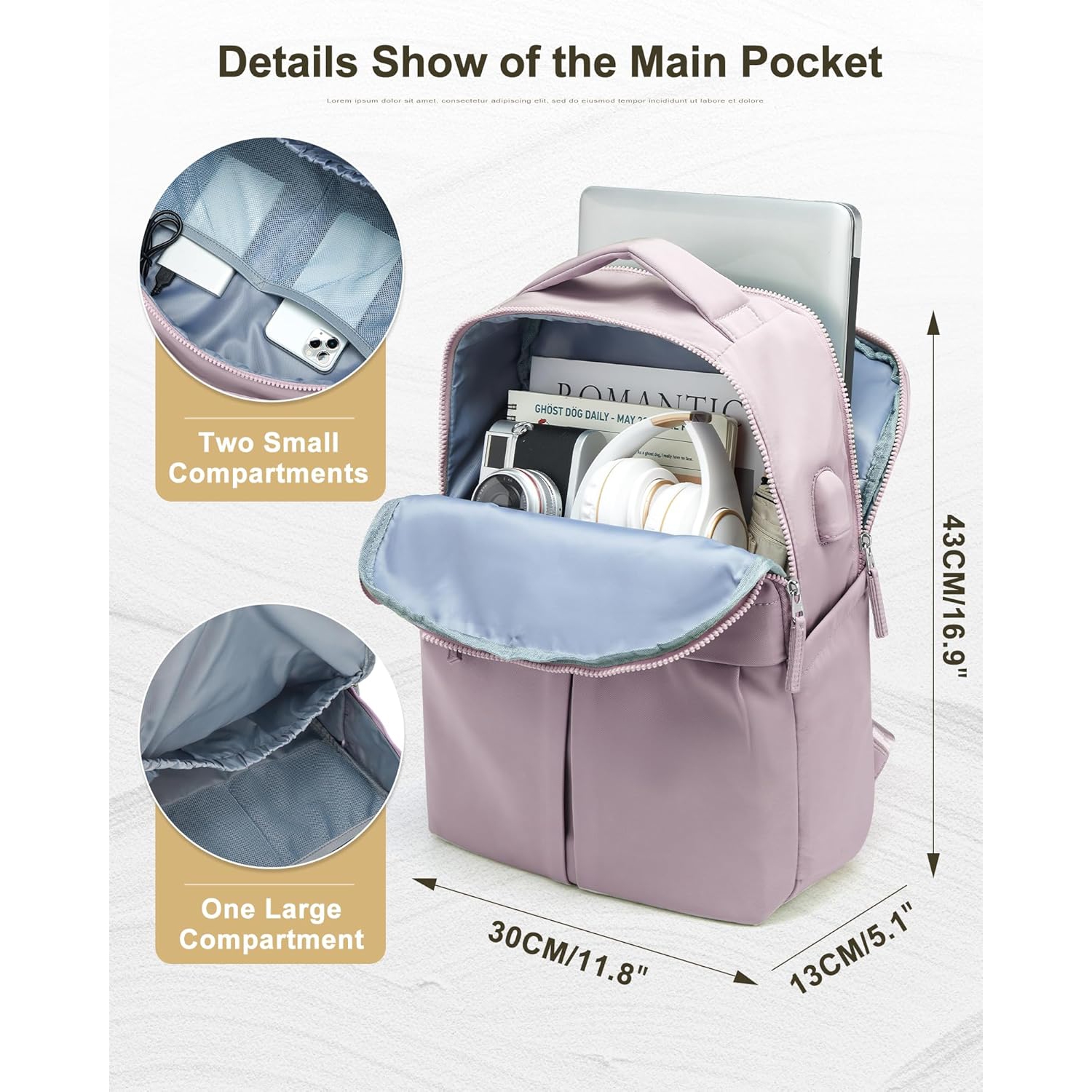 Backpack For Women Men,School Backpack For Teens Boys Girls,College Waterproof Laptop Backpack,Travel Backpack Carry on