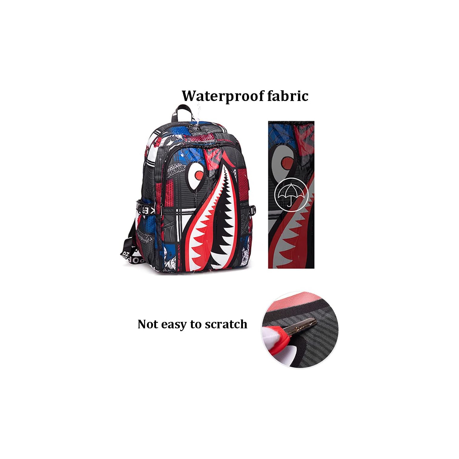 Boys' backpack School Backpack,Stylish backpack with USB port.Laptop Backpack can hold 15.6in Notebook