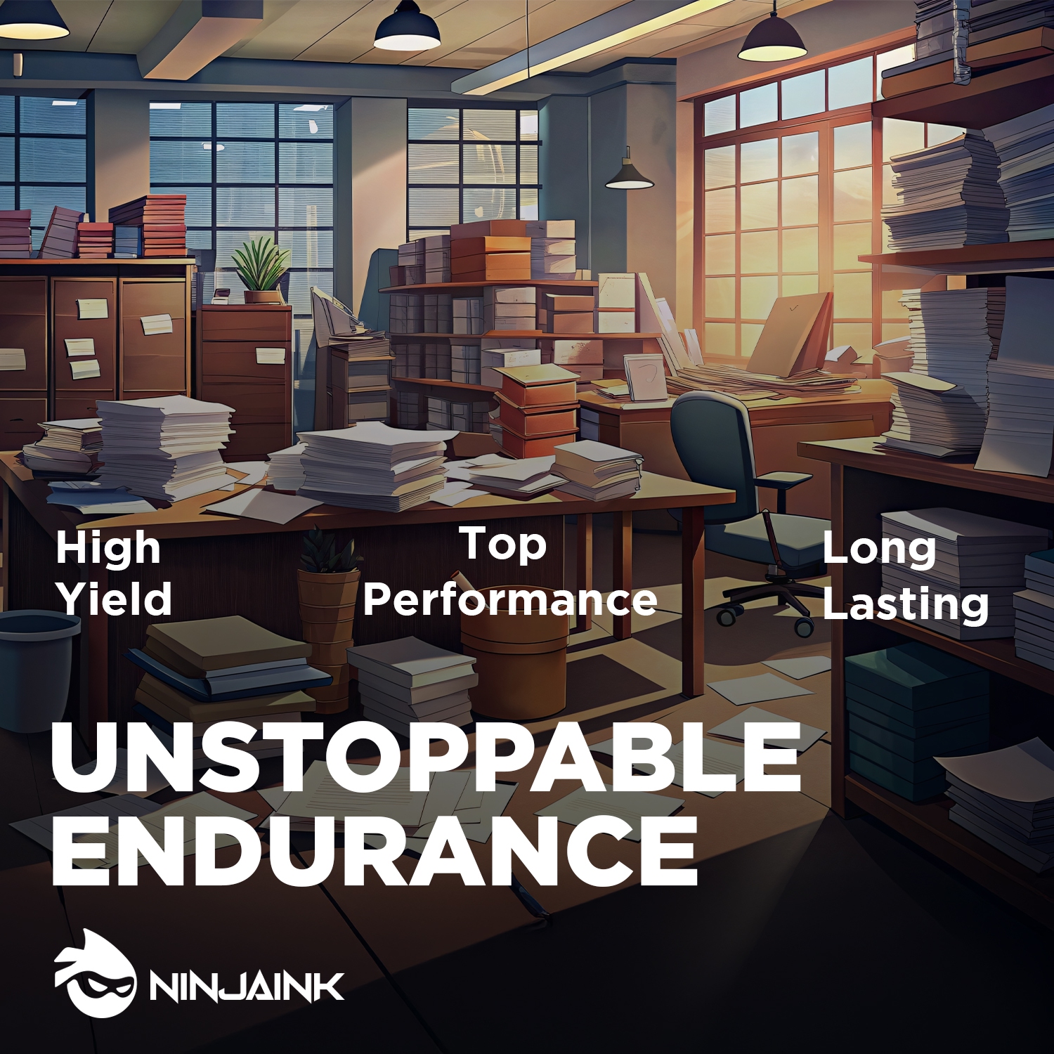 NINJA INK® Compatible with Canon 1200XL PGI-1200 PGI1200XL - Canon MAXIFY MB2020 MB2120 MB2320 MB2700 MB2720