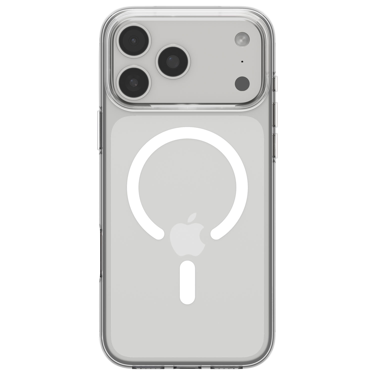 Étui rigide ajusté Crystal Flex MagFit de Spigen pour iPhone 17 Pro Max - Transparent