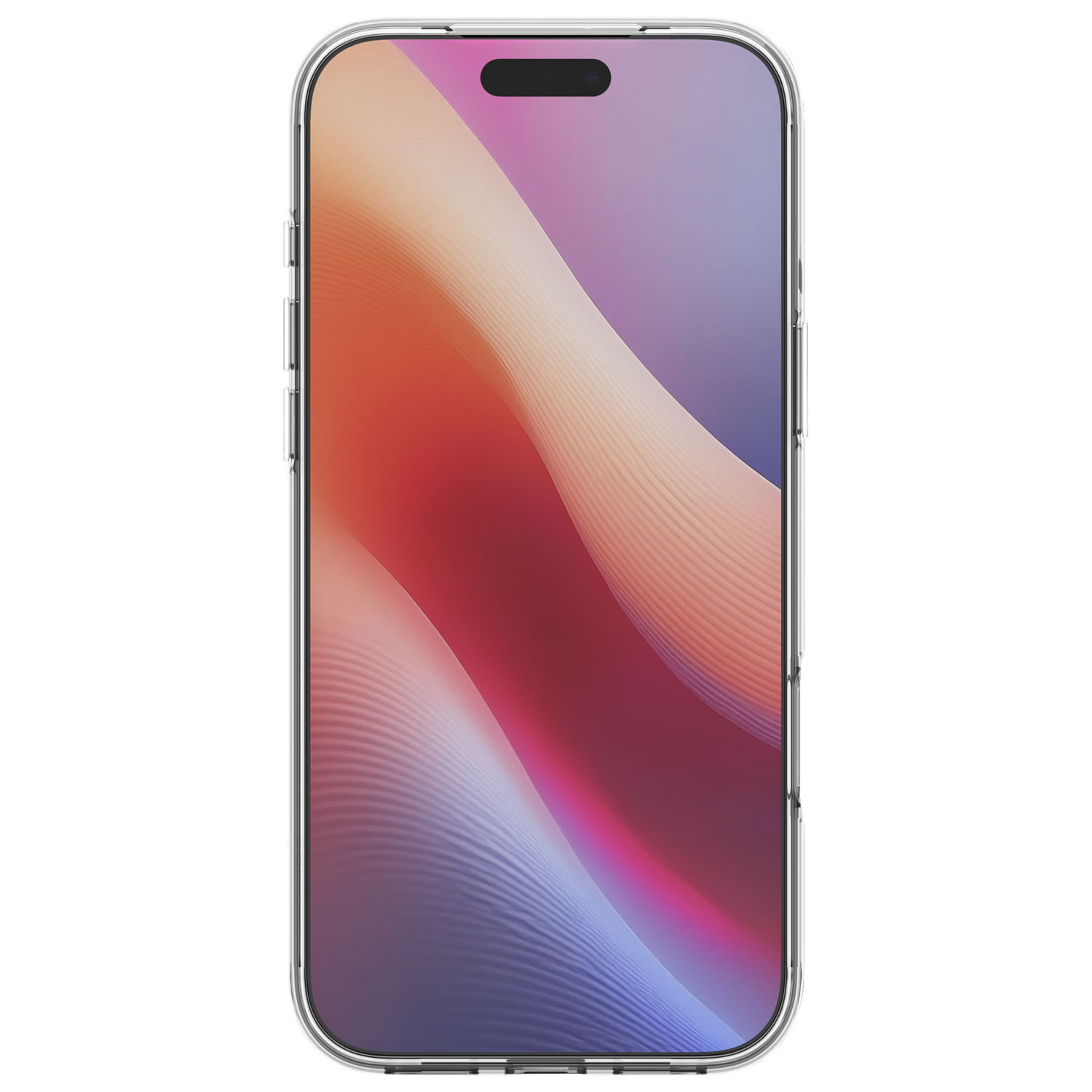 Étui rigide ajusté Crystal Flex MagFit de Spigen pour iPhone 17 Pro Max - Transparent