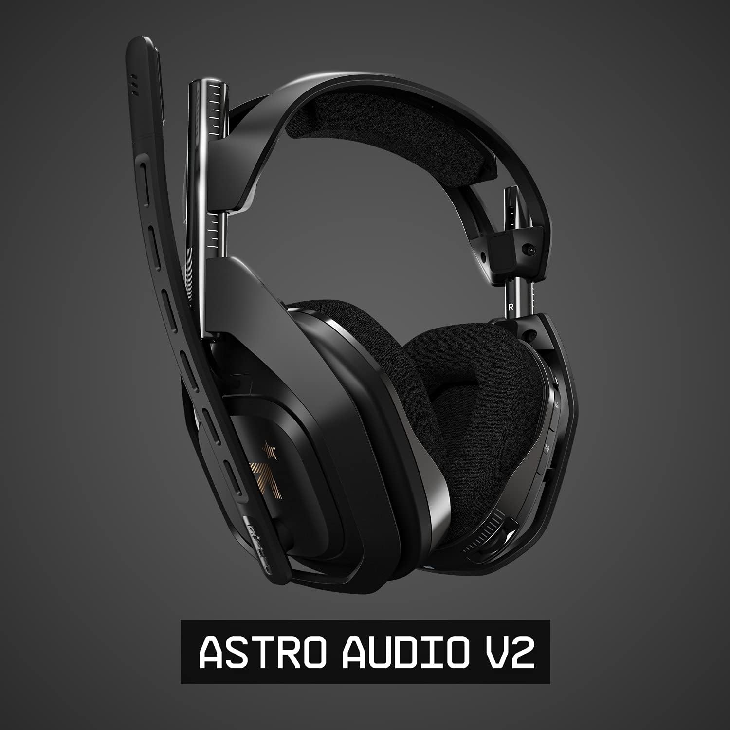 ASTRO Gaming A50 Wireless Headset + Base Station Gen 4 - For Xbox Series X|S, Xbox One, PC, Mac - Black/Gold - Headset + Base Edition