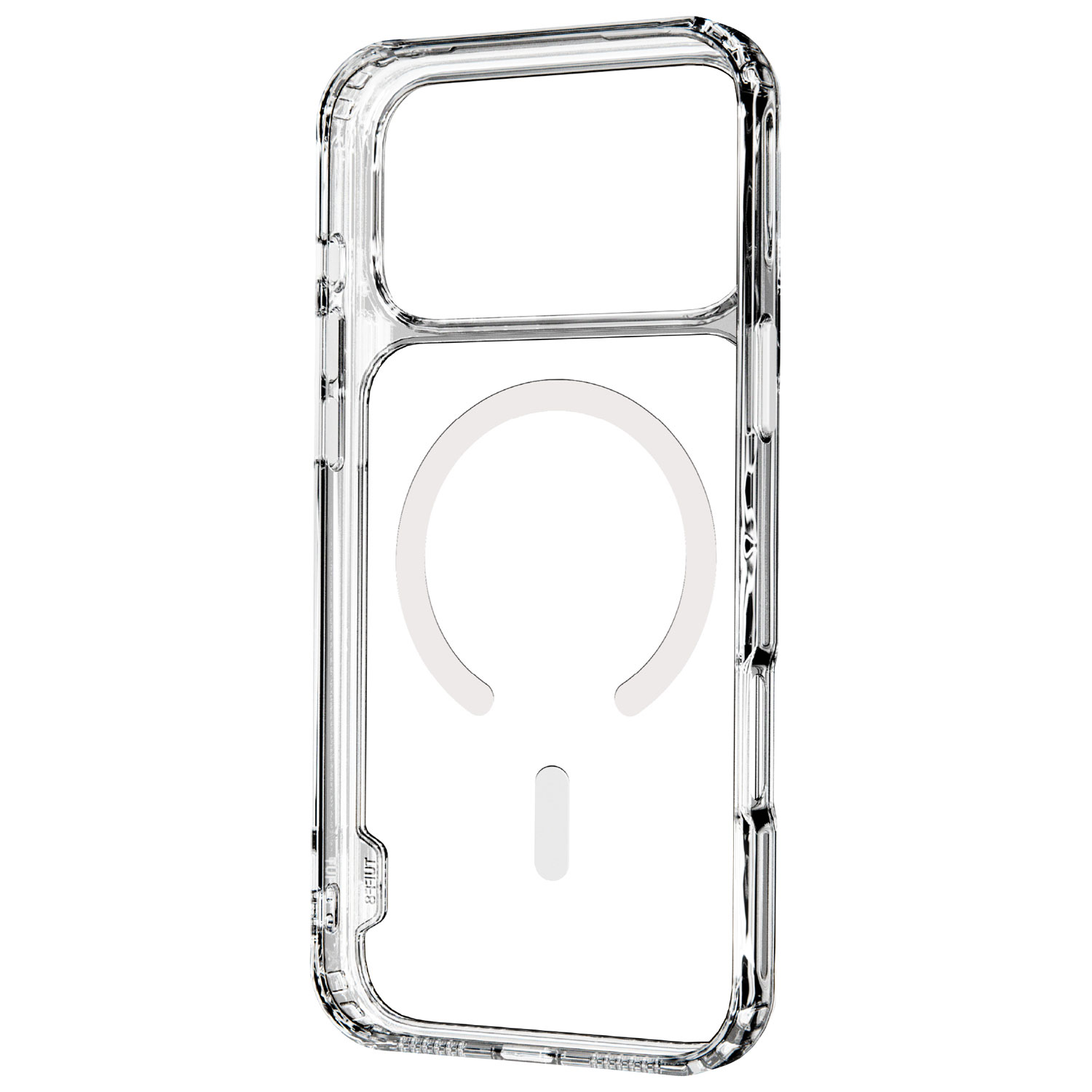 Étui rigide ajusté Tuff8 avec MagSafe pour iPhone 17 Pro Max - Transparent