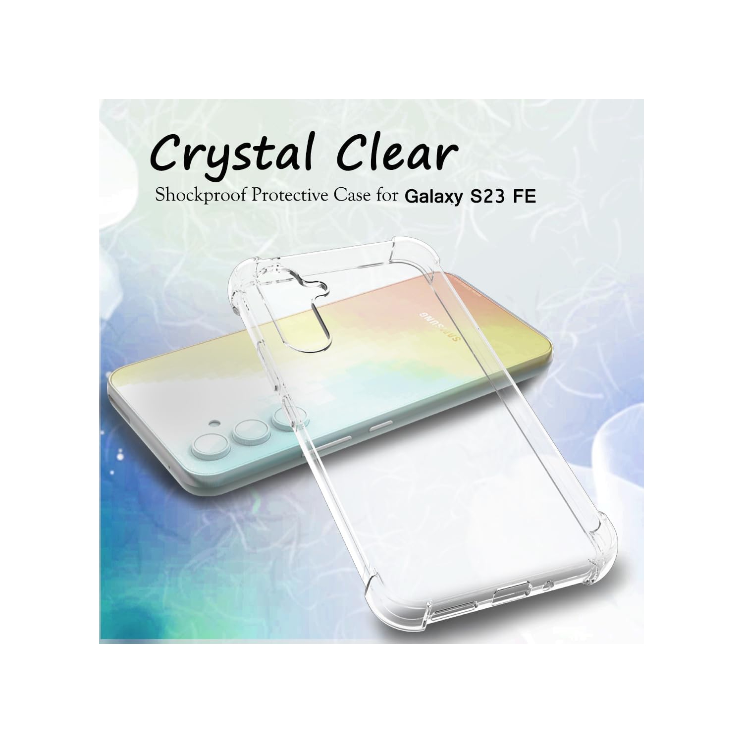 [CS] Étui protecteur ultra mince en TPUR avec couvercle arrière pour Samsung Galaxy S25 FE, transparent