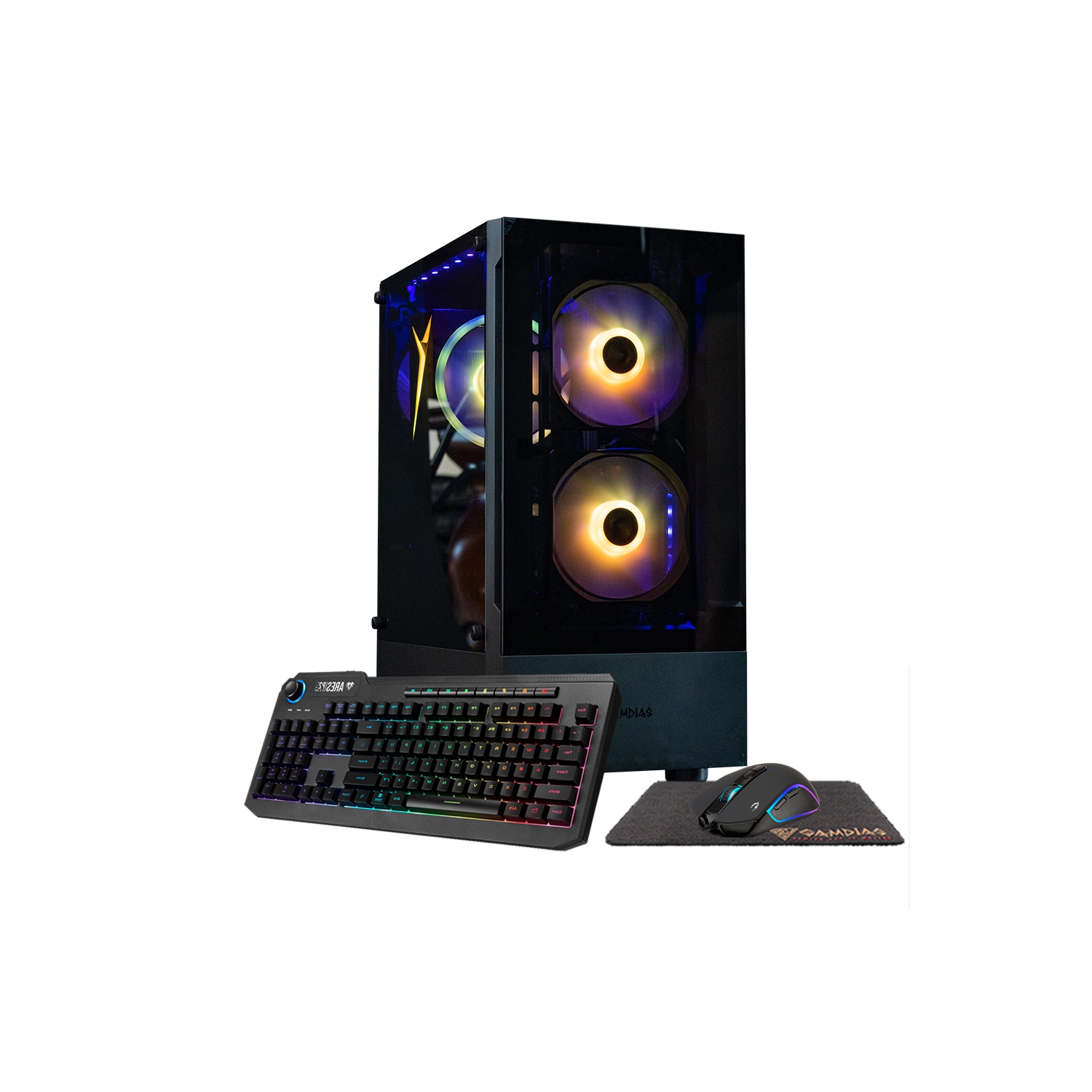 Gigatech Gaming Titan 5 Gaming PC Desktop- Intel Core Ultra 5 245K 5.2GHz 14-Core, NVIDIA RTX 5060 GPU Graphics Card, 32GB DDR5 6000MHz, 512GB SSD +
