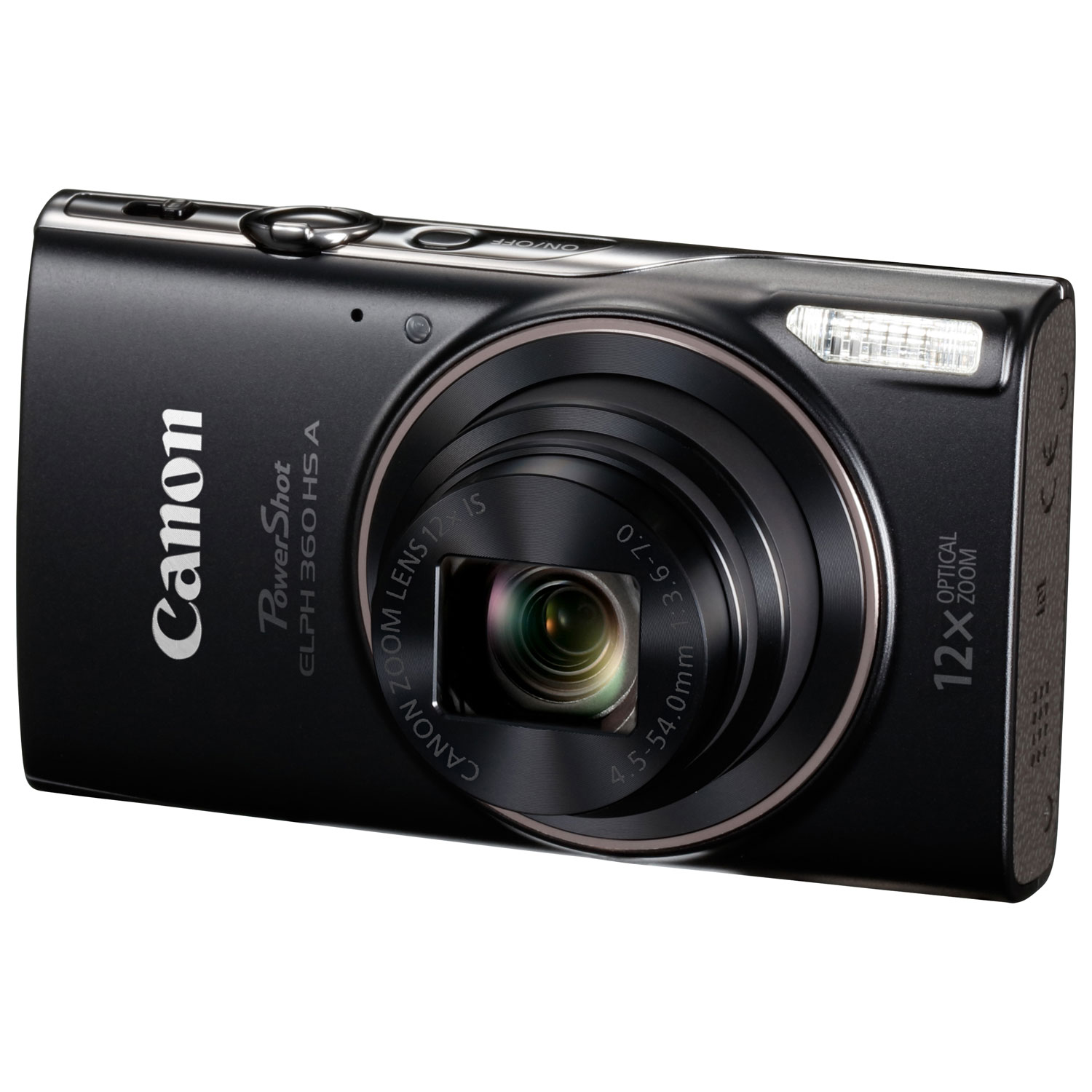 Appareil photo numérique PowerShot ELPH 360 HS A Wi-Fi 20,2 Mpx à zoom optique 12x de Canon
