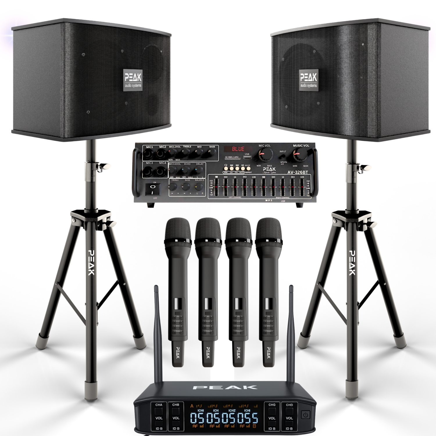 Système de karaoké ELITE Sonetto+ STAPE I DE PEAK Karaoke - 1200&nbsp;W