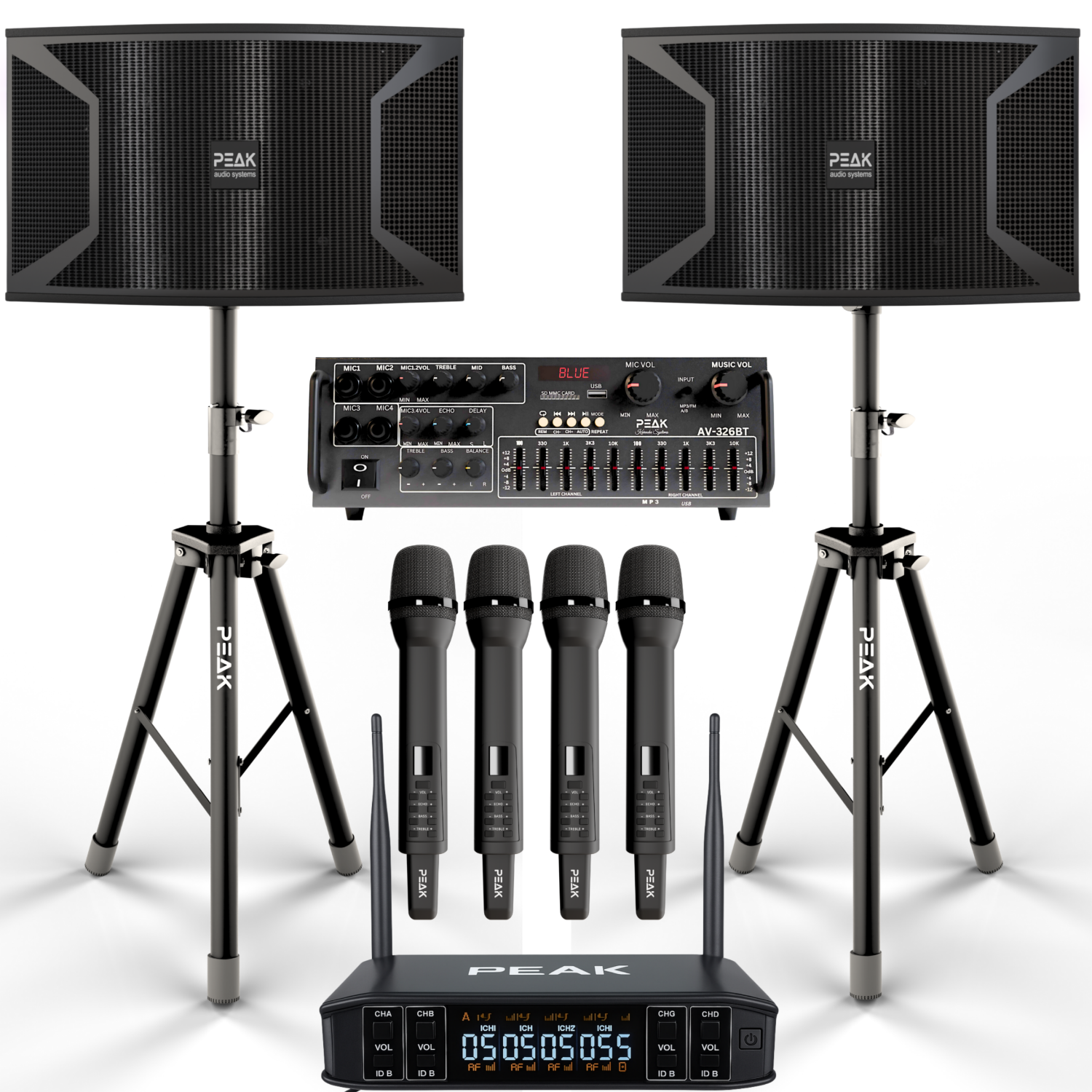 Système de karaoké ELITE Sonetto+ STAGE III DE PEAK Karaoke - 2000&nbsp;W
