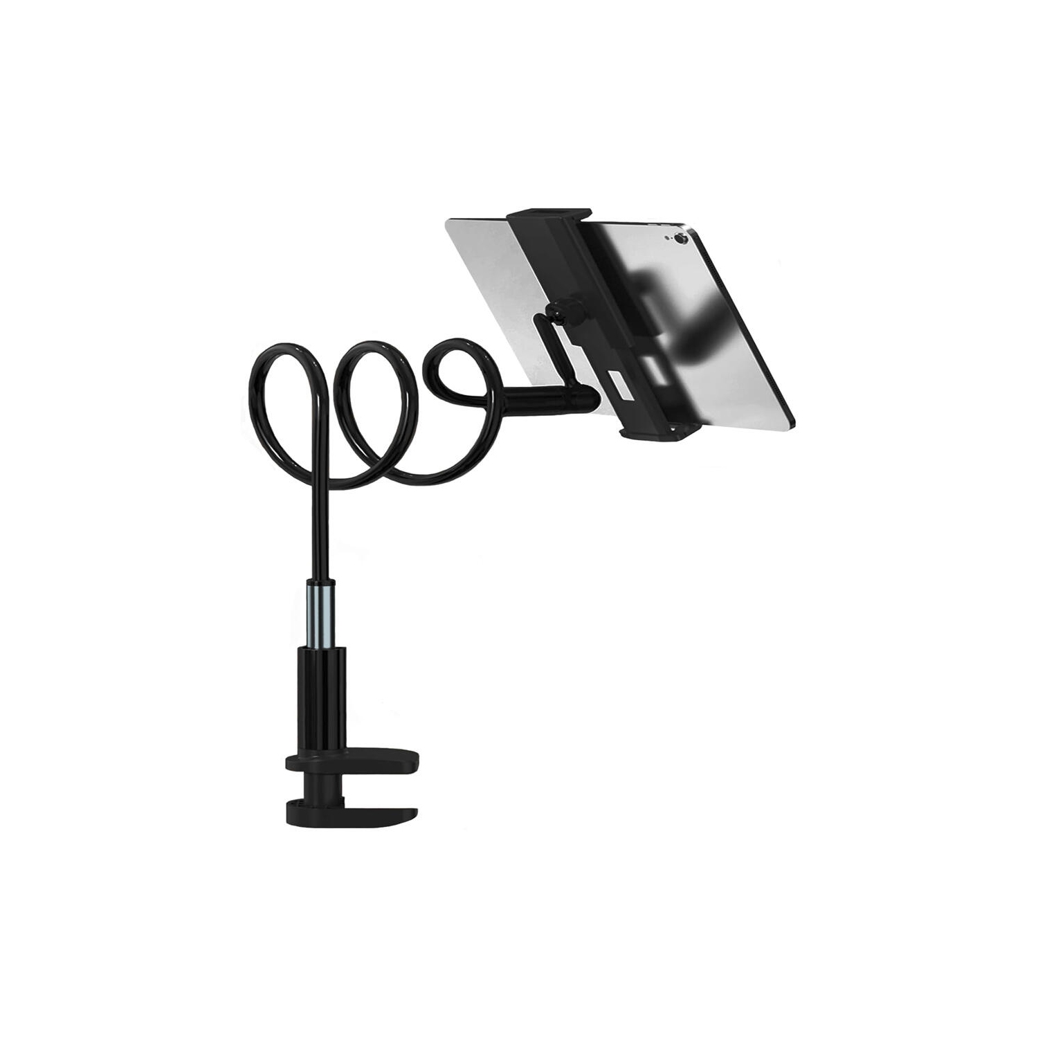 Gooseneck Tablet Holder, Flexible and Adjustable Mobile Phone Holder with Long Arms