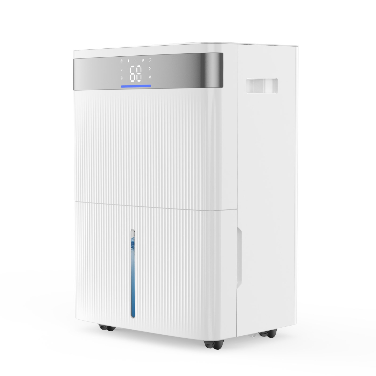 VEVOR 80 Pints Dehumidifier for Home & Basement, Drain Hose for Commercial & Industrial Use, Smart Humidity Control, Low Noise for Large Rooms,