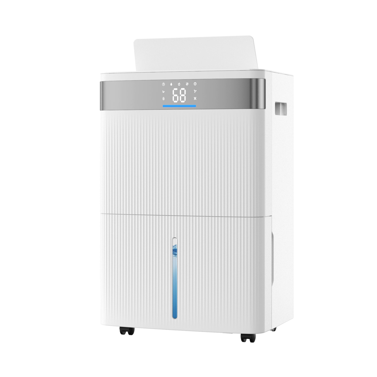 VEVOR 80 Pints Dehumidifier for Home & Basement, Drain Hose for Commercial & Industrial Use, Smart Humidity Control, Low Noise for Large Rooms,