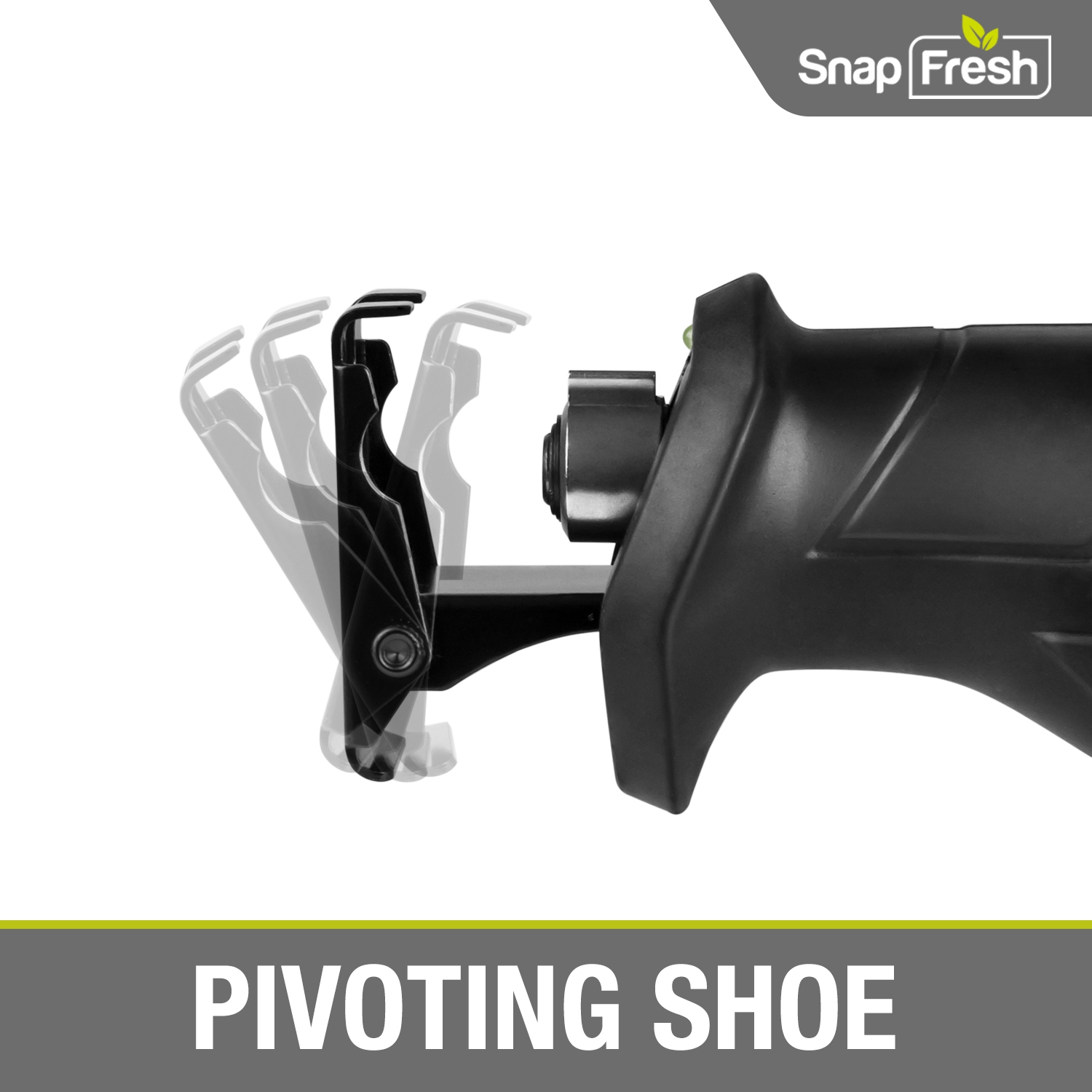 Scie alternative sans fil 20&nbsp;V SnapFresh à vitesse variable et changement de lame sans outil, batterie 2,0&nbsp;Ah et chargeur rapide inclus