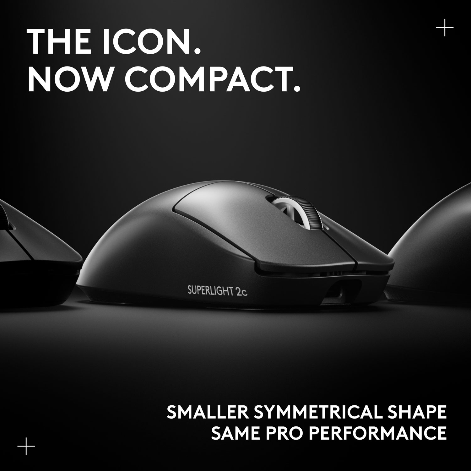 Logitech G PRO X Superlight 2 Compact 44000 DPI Wireless HERO 2