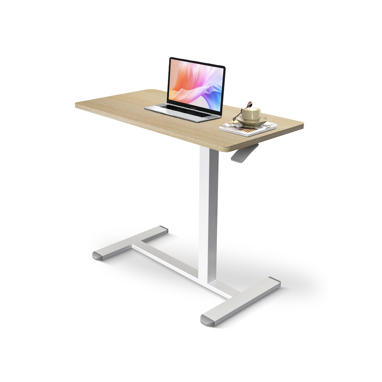 IMGadgets – Bureau à hauteur réglable 80 40&nbsp;cm | Bureau debout pour le travail et la maison | Surmatelas C - Table à hauteur réglable Bureau à