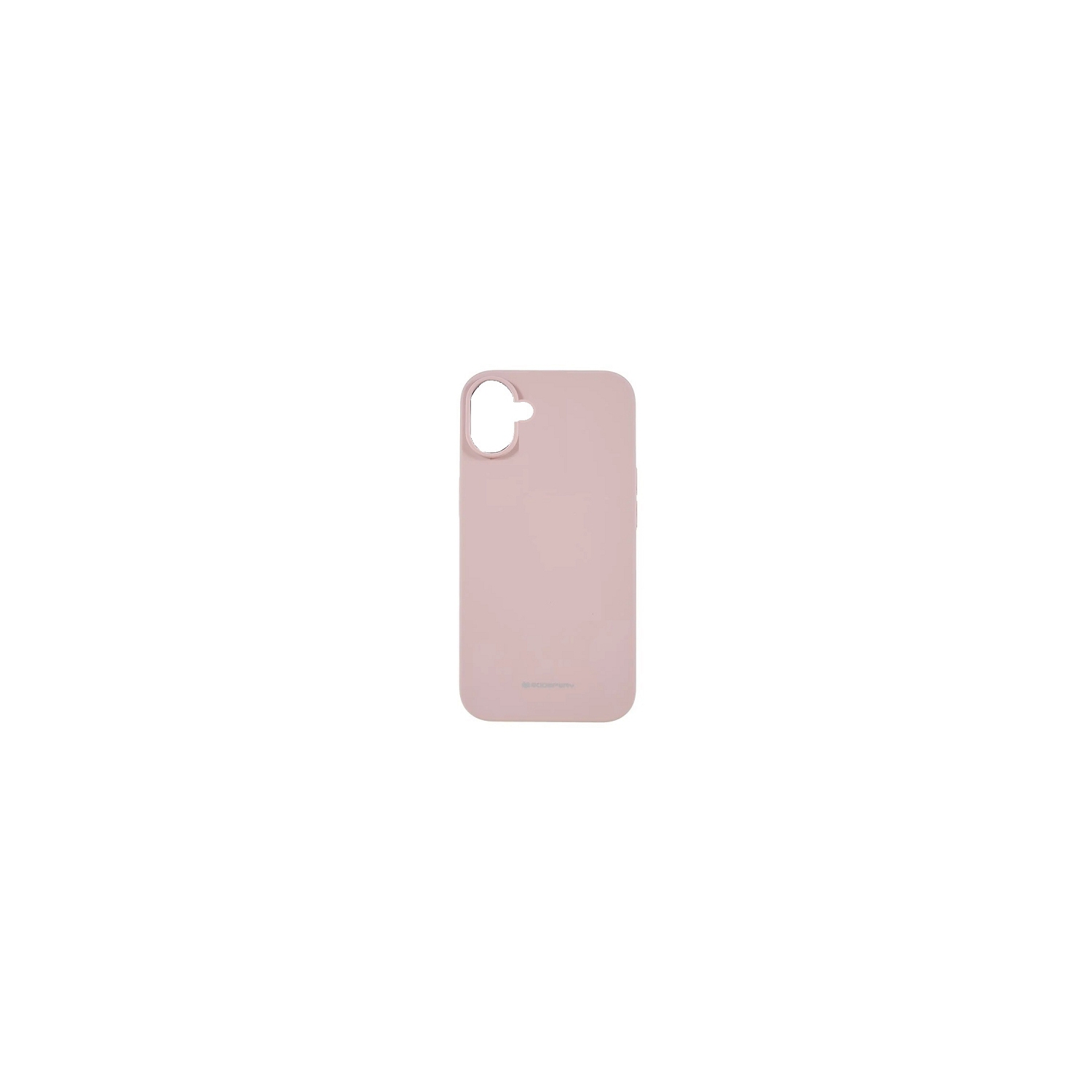 TopSave Goospery Liquid Silicone Gel Rubber Full Body Protection Cover Case For iPhone 17 6.3-Inch, Pink Sand