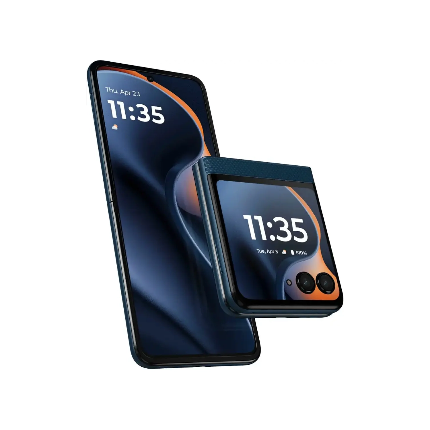 Refurbished - Motorola Razr (2025) 5G 256GB - Gibraltar Sea - Unlocked