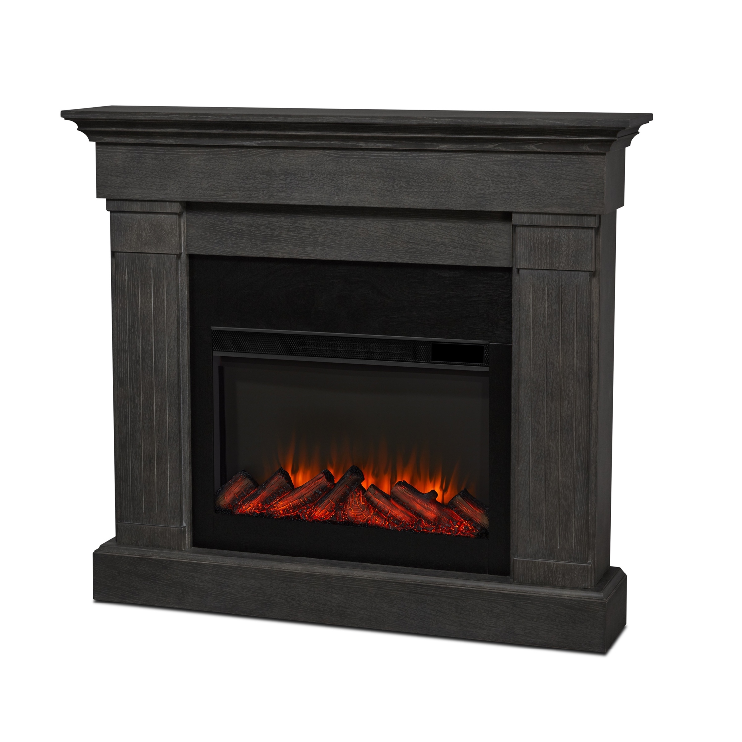 Real Flame Crawford 48-inch Slim Electric Fireplace - Gray