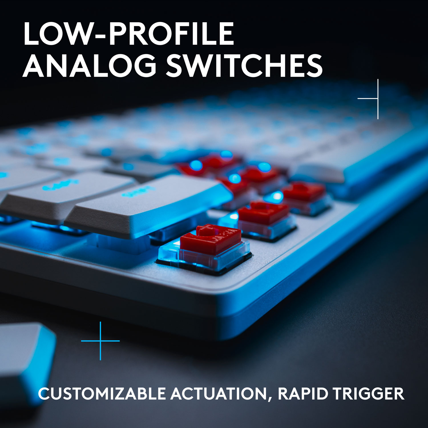 Clavier de jeu rétroéclairé RAPID TKL G515 de Logitech G - Blanc - Anglais