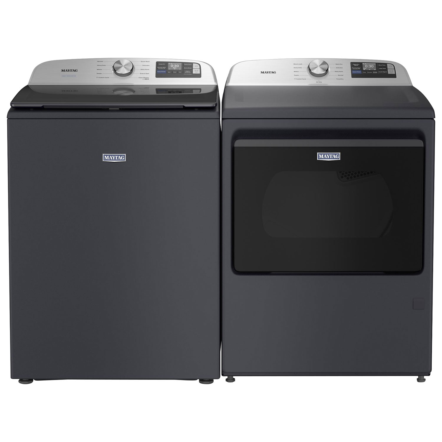 Maytag 7.4 Cu. Ft. Electric Dryer - Midnight Steel