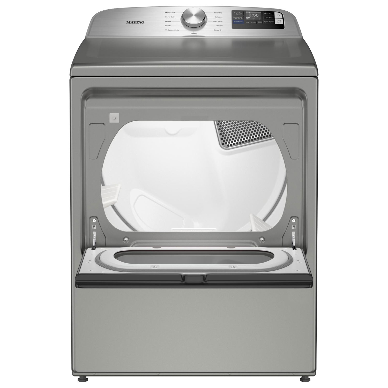 Maytag 7.4 Cu. Ft. Electric Dryer - Radiant Silver