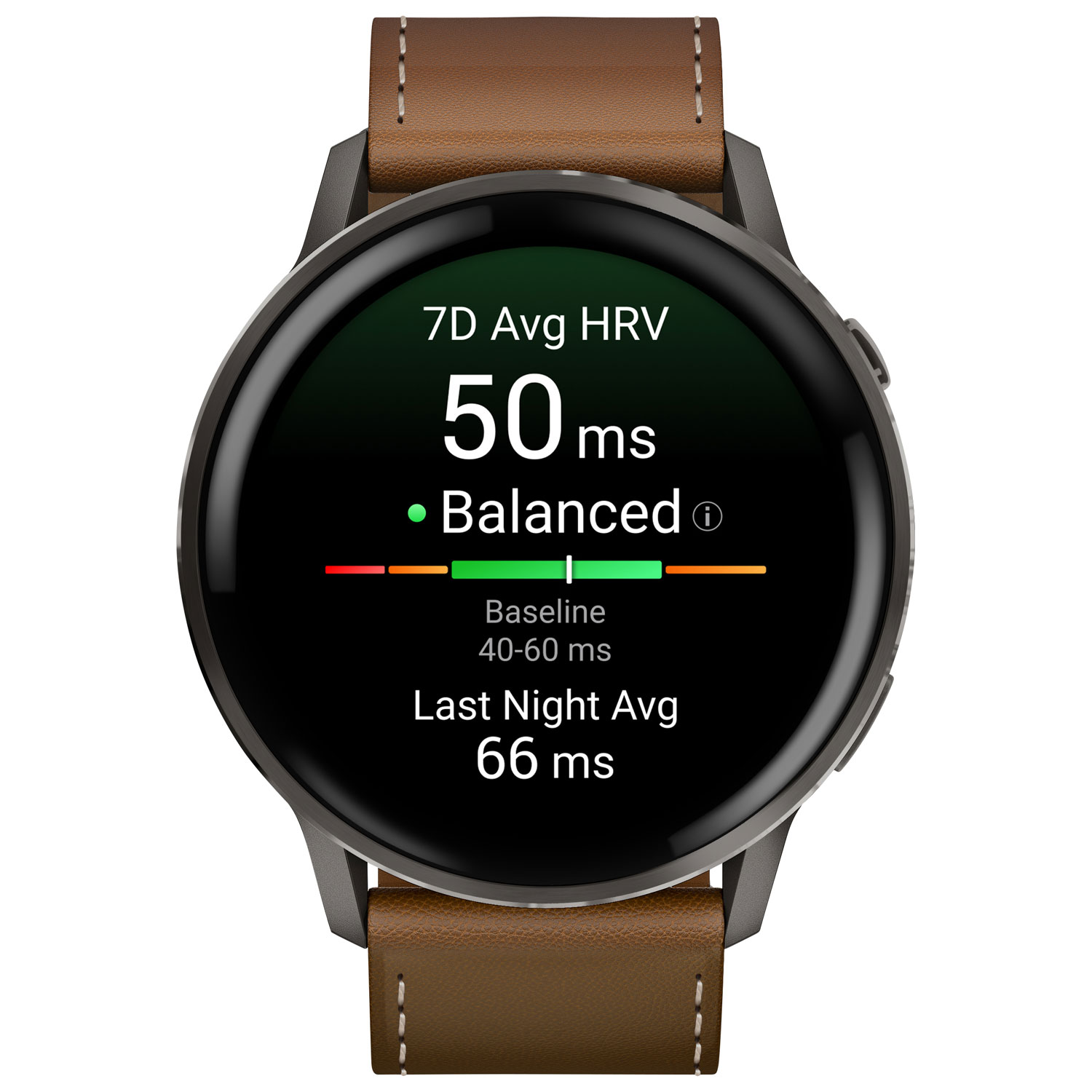 Garmin Venu 4 45mm Smartwatch - Slate/Brown