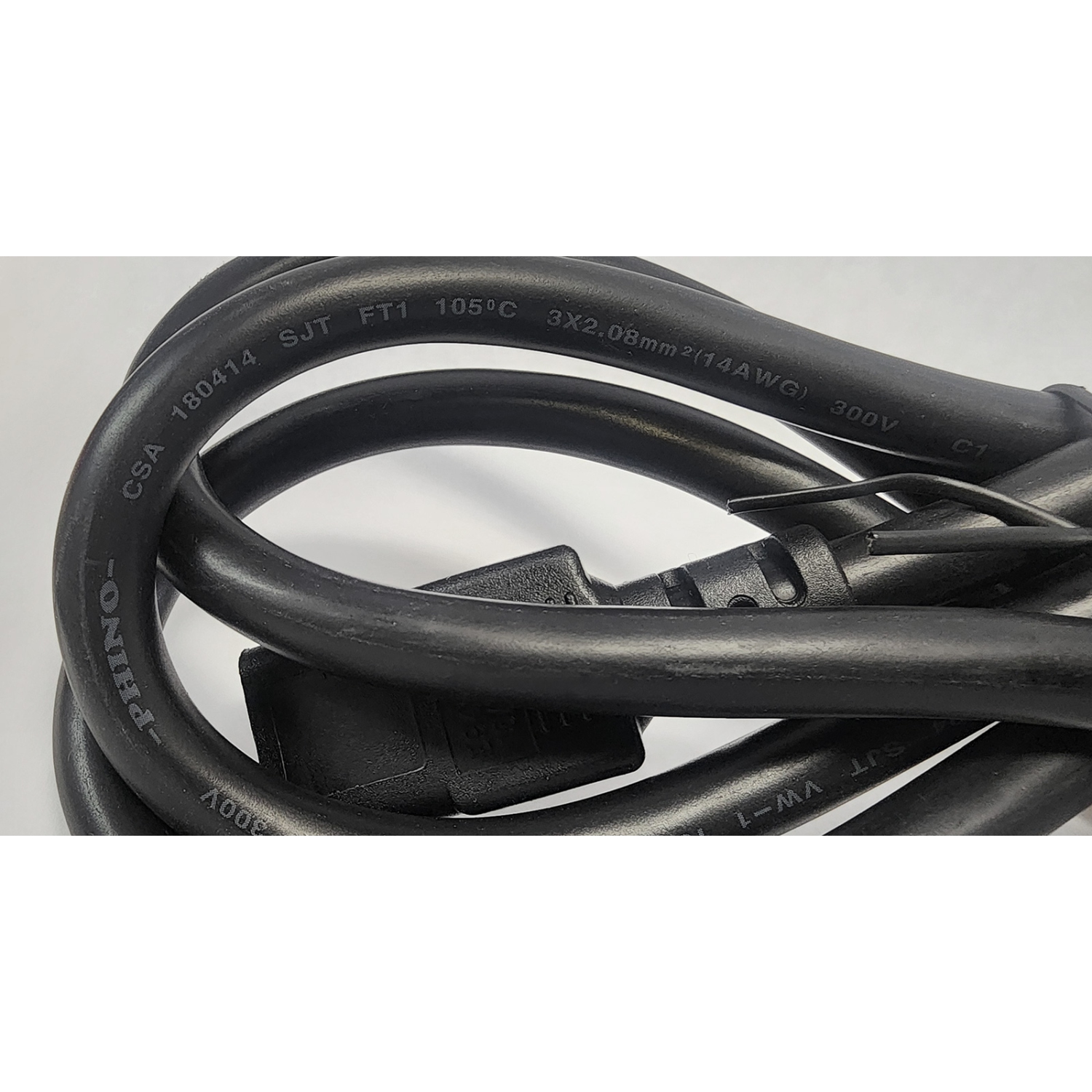 Cordon d'alimentation c.a. Phino 14AWG | 99.9999% cuivre pur pour appareils haute fidélité et médicaux