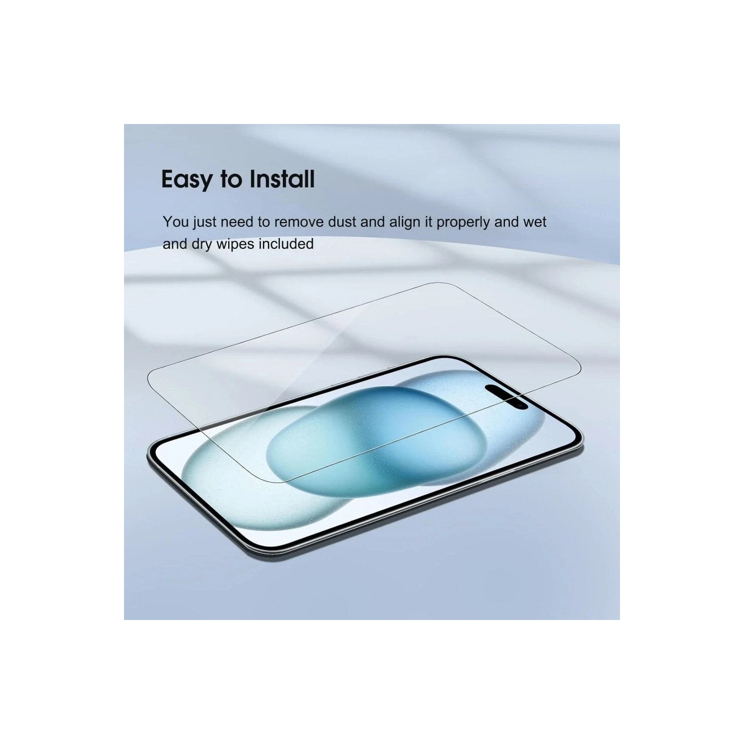 Protecteur d'écran ultramince en verre trempé 0,26&nbsp;mm de XCRS pour iPhone 17 Pro [paquet de 2]