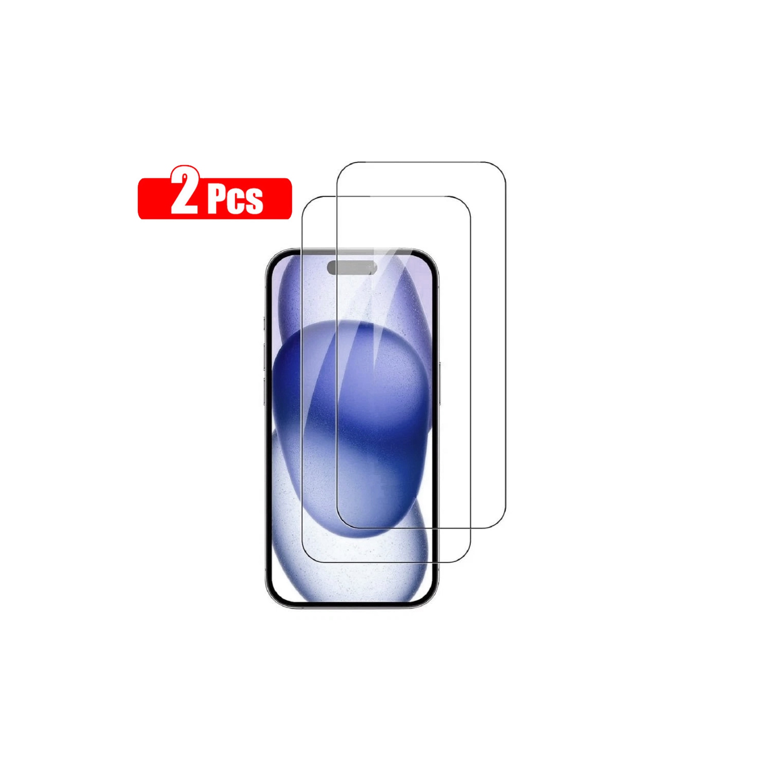 Protecteur d'écran ultramince en verre trempé 0,26&nbsp;mm de XCRS pour iPhone 17 [paquet de 2]