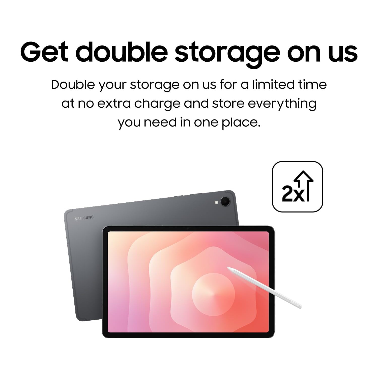 Samsung Galaxy Tab S11 11" 256GB Wi-Fi Android Tablet– Dynamic AMOLED 2X Display, S Pen Included, IP68 Rated