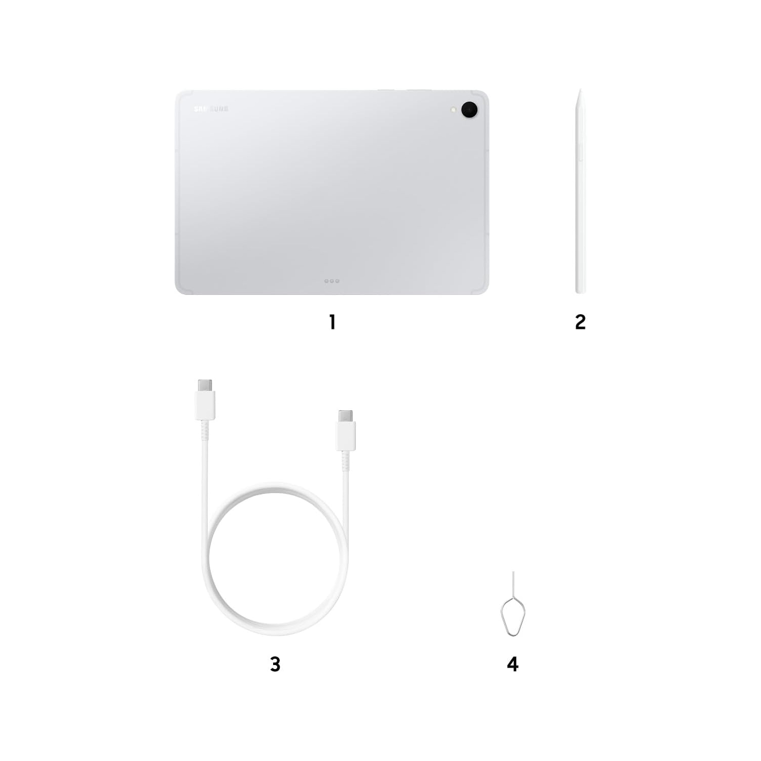 Samsung Galaxy Tab S11 11" 256GB Wi-Fi Android Tablet– Dynamic AMOLED 2X Display, S Pen Included, IP68 Rated